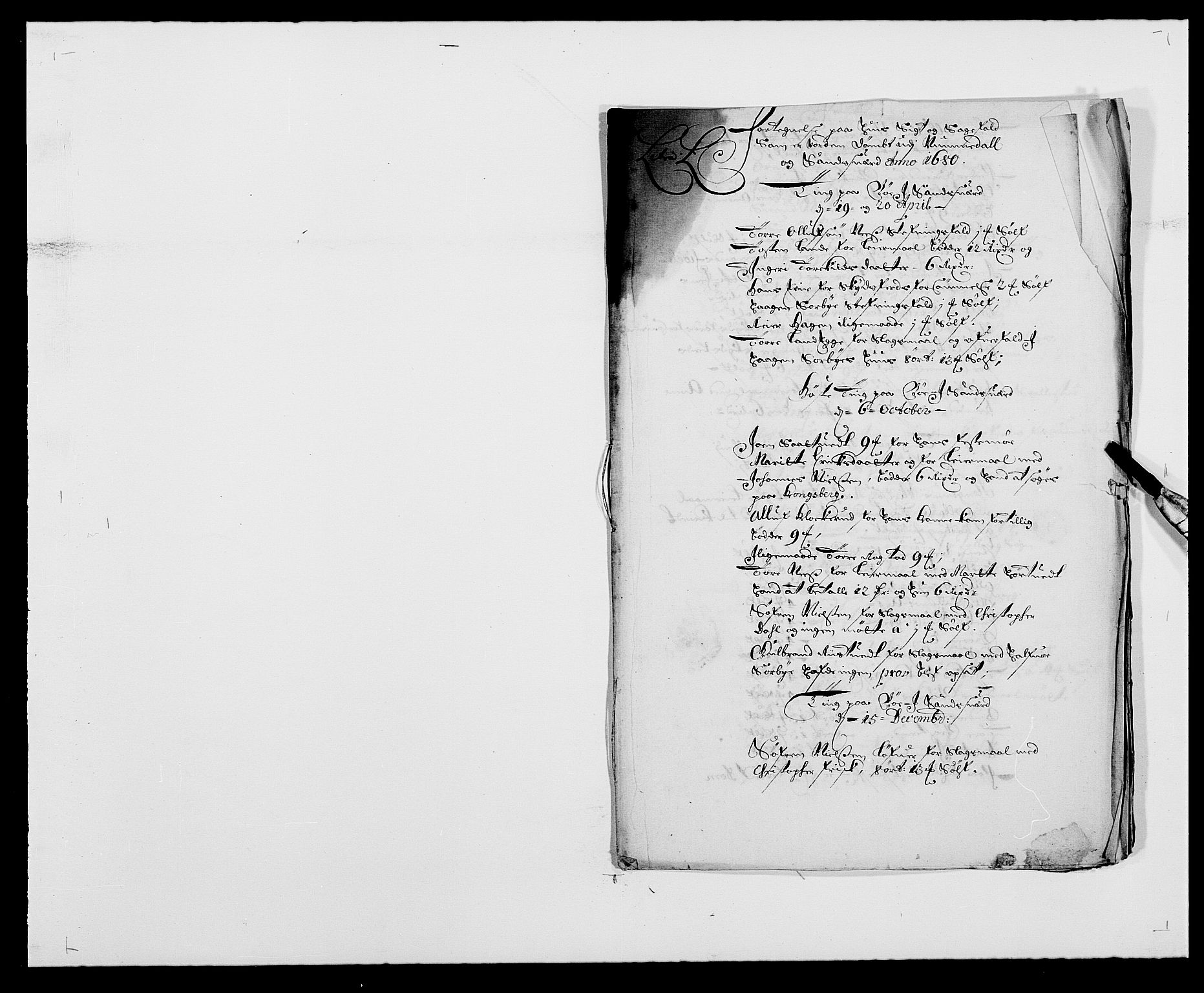 Rentekammeret inntil 1814, Reviderte regnskaper, Fogderegnskap, RA/EA-4092/R24/L1569: Fogderegnskap Numedal og Sandsvær, 1679-1686, p. 167