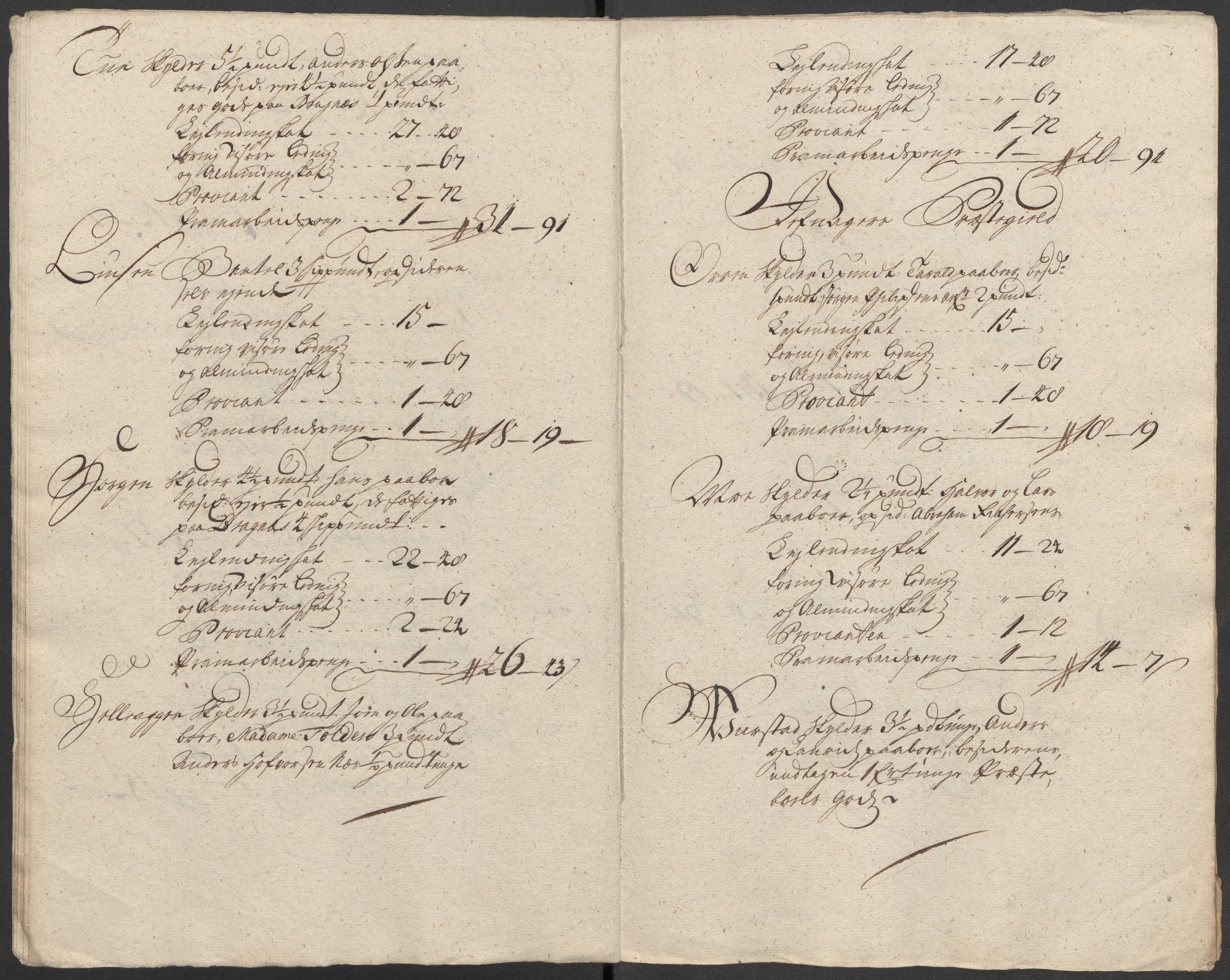 Rentekammeret inntil 1814, Reviderte regnskaper, Fogderegnskap, AV/RA-EA-4092/R18/L1318: Fogderegnskap Hadeland, Toten og Valdres, 1717, p. 102