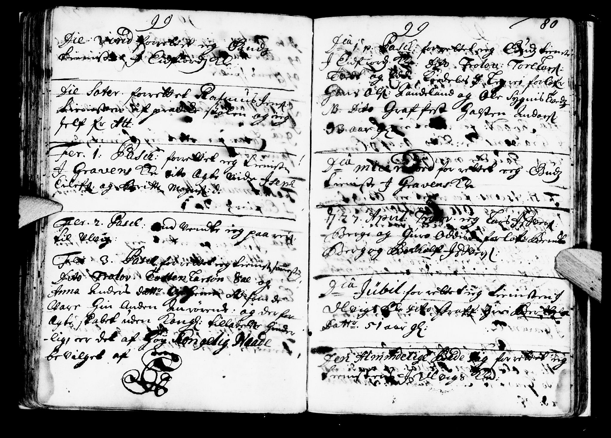 Ulvik sokneprestembete, AV/SAB-A-78801/H/Haa: Parish register (official) no. A 2, 1689-1706, p. 80