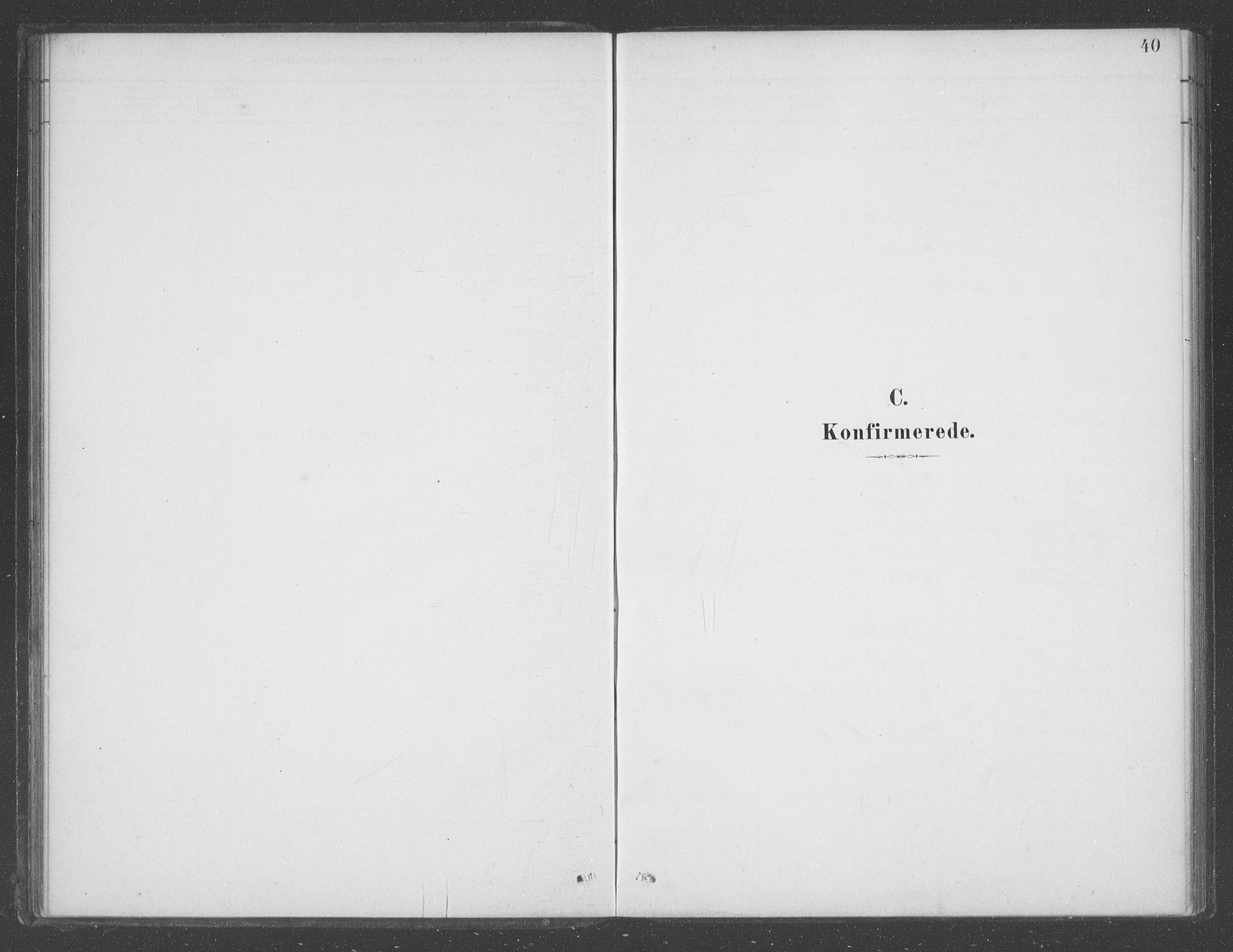 Aurland sokneprestembete, SAB/A-99937/H/Ha/Had/L0001: Parish register (official) no. D  1, 1880-1903, p. 40