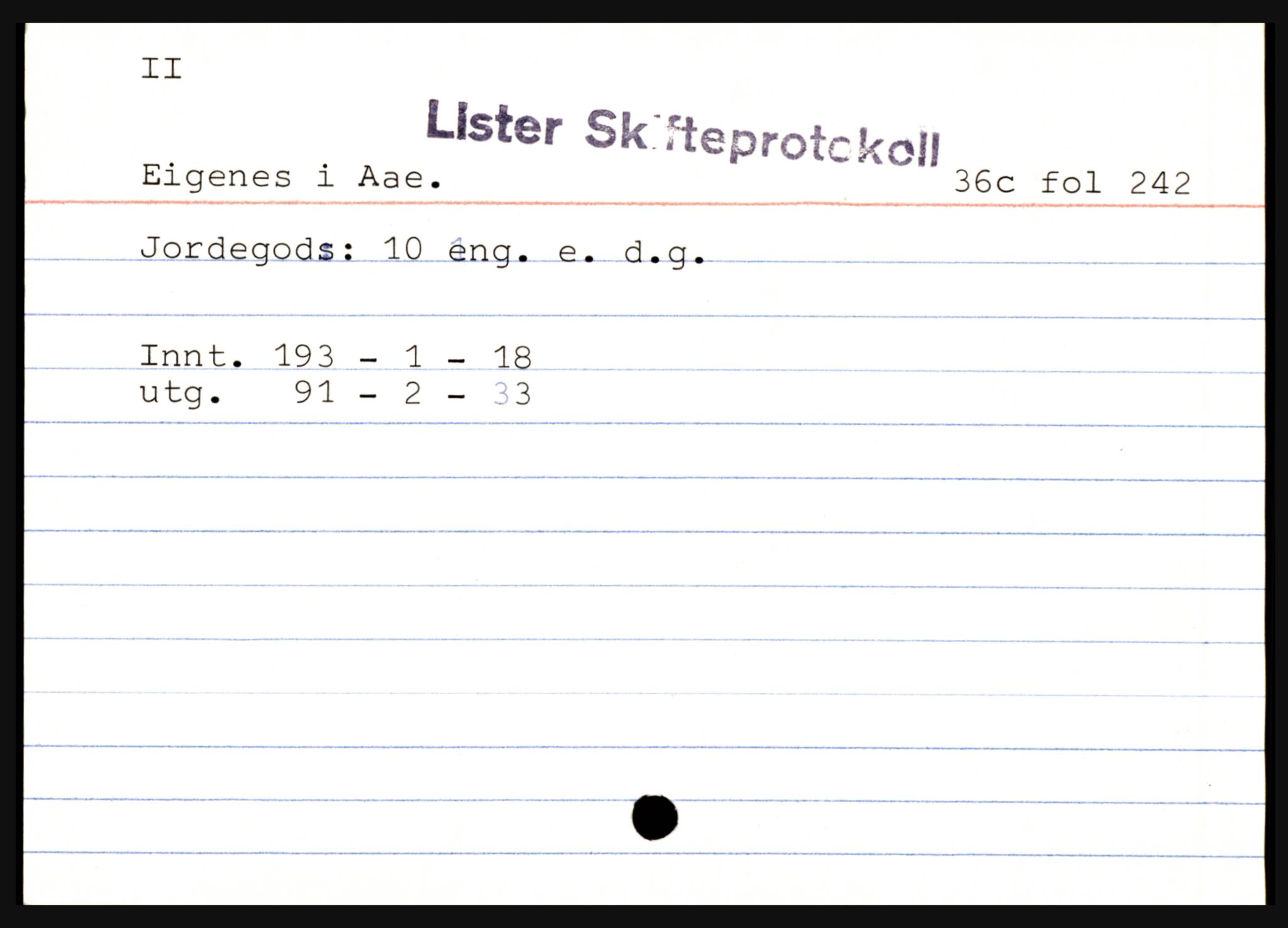 Lister sorenskriveri, AV/SAK-1221-0003/H, p. 6603