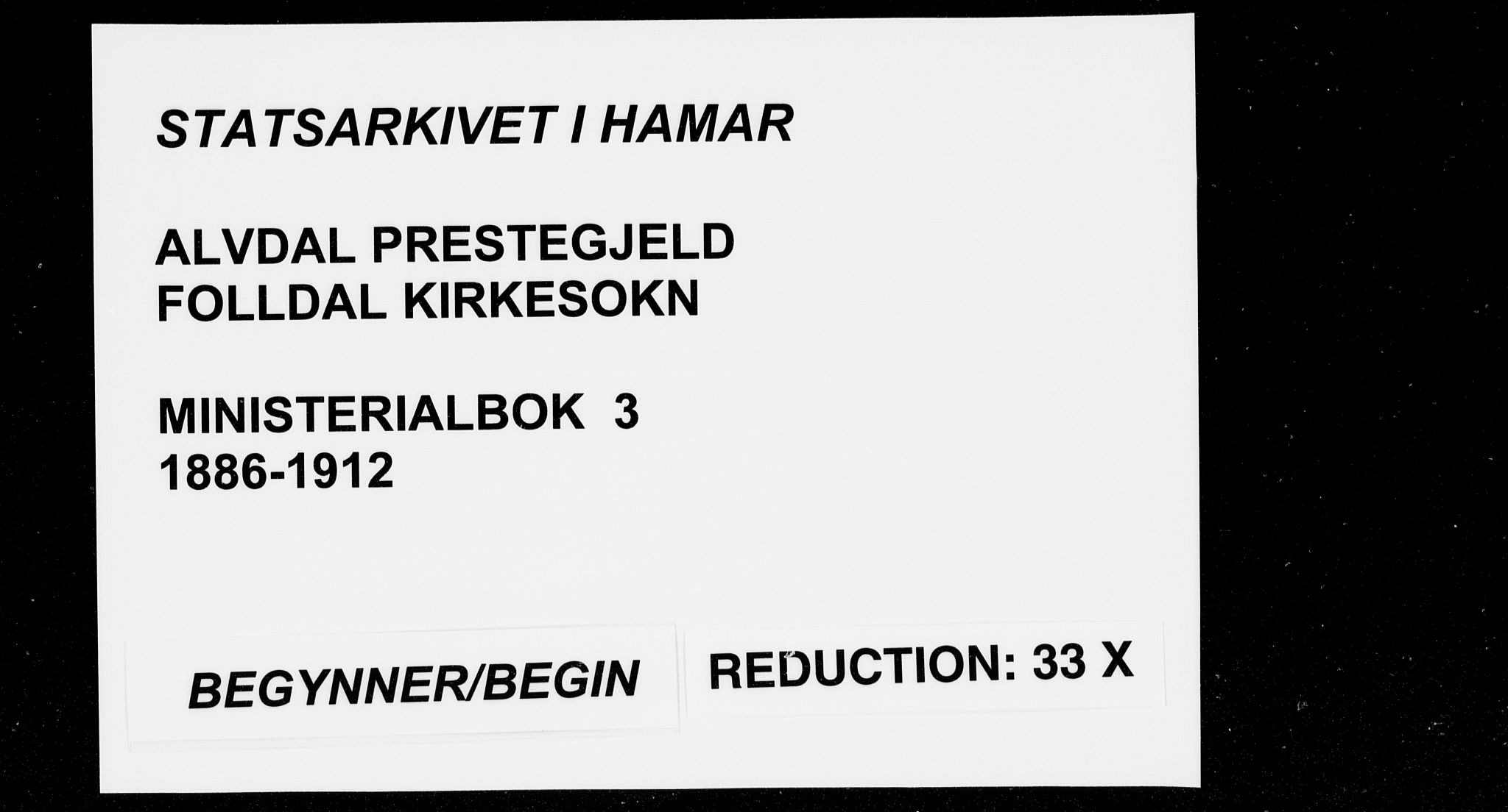 Alvdal prestekontor, AV/SAH-PREST-060/H/Ha/Haa/L0003: Parish register (official) no. 3, 1886-1912