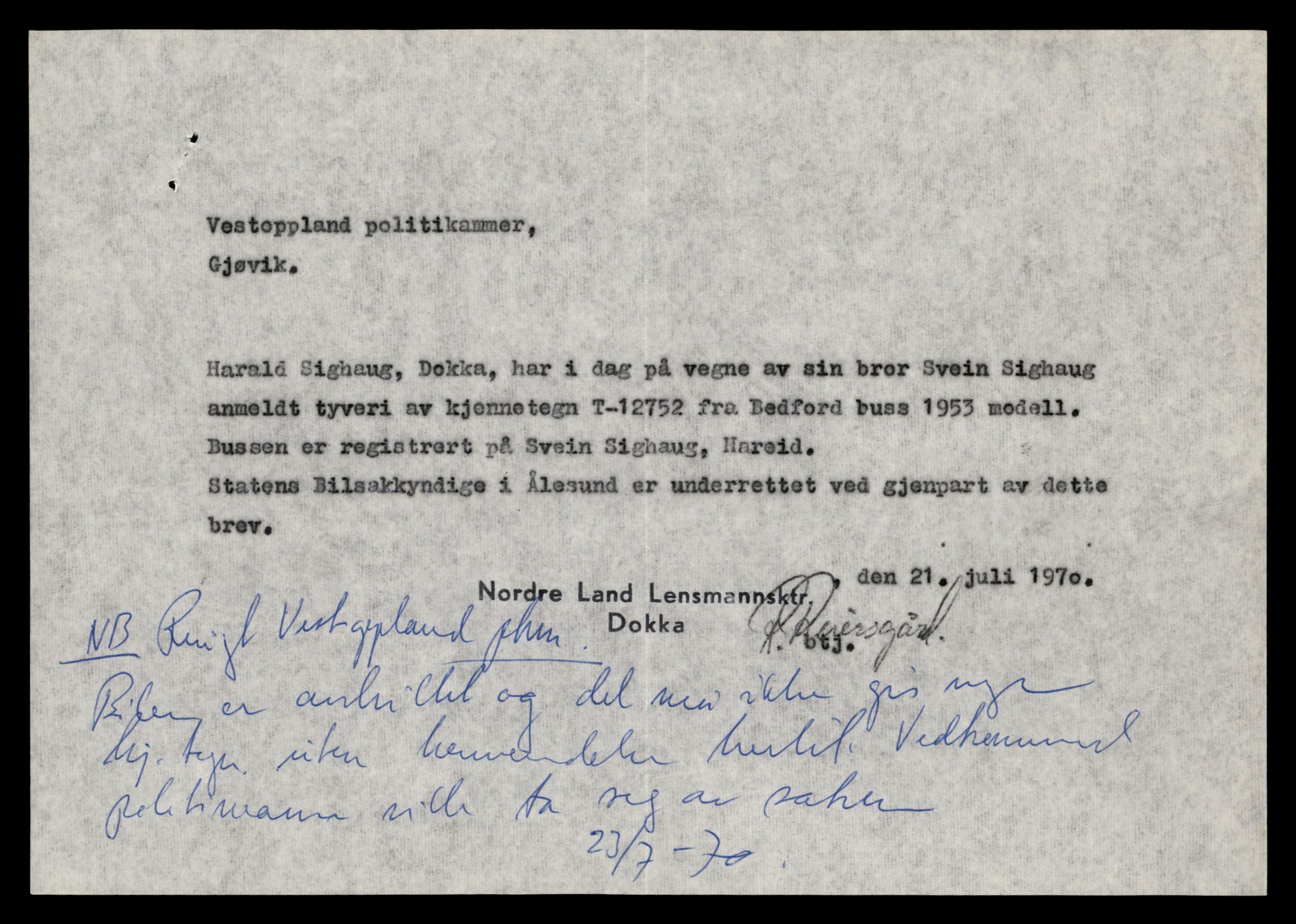 Møre og Romsdal vegkontor - Ålesund trafikkstasjon, AV/SAT-A-4099/F/Fe/L0035: Registreringskort for kjøretøy T 12653 - T 12829, 1927-1998, p. 1913