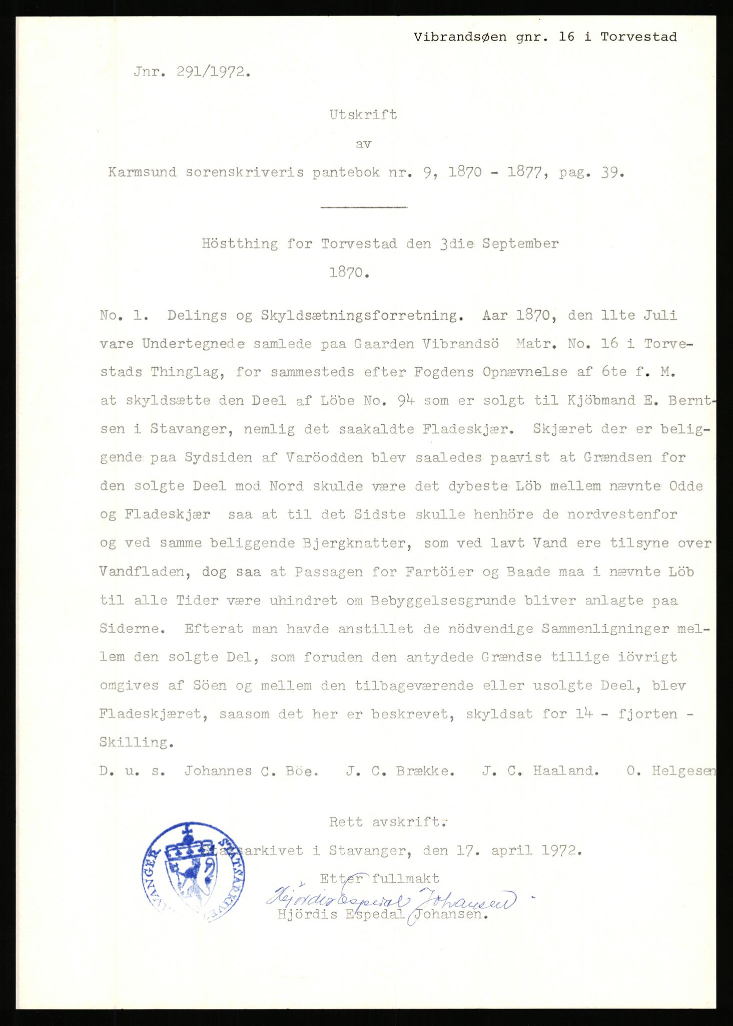 Statsarkivet i Stavanger, AV/SAST-A-101971/03/Y/Yj/L0094: Avskrifter sortert etter gårdsnavn: Vetrhus - Vik i Nerstrand, 1750-1930, p. 139