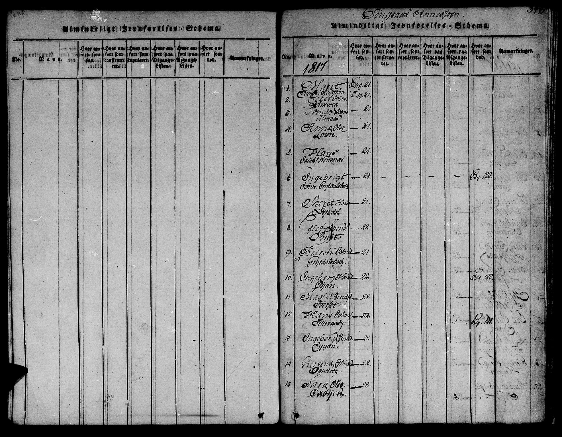 Ministerialprotokoller, klokkerbøker og fødselsregistre - Sør-Trøndelag, SAT/A-1456/685/L0955: Parish register (official) no. 685A03 /2, 1817-1829, p. 346