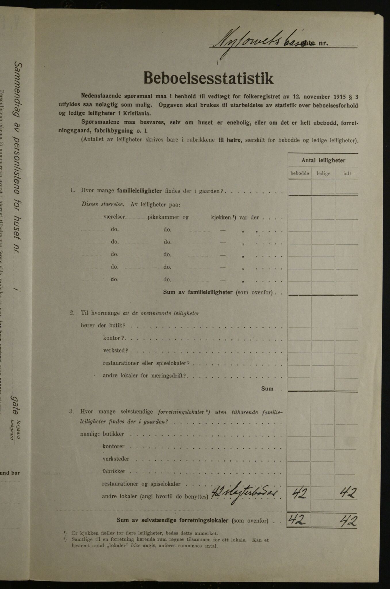 OBA, Municipal Census 1923 for Kristiania, 1923, p. 81408