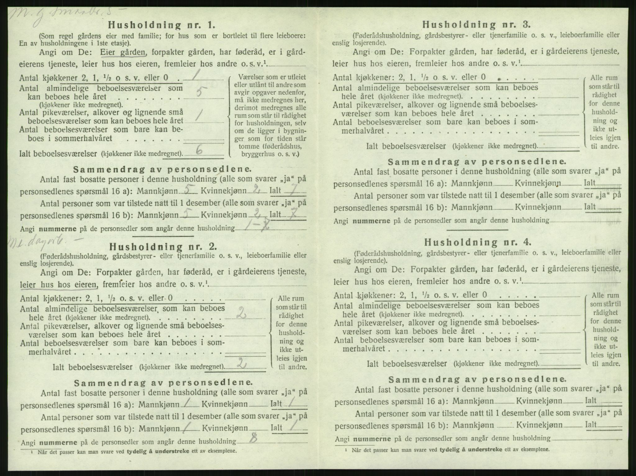 SAT, 1920 census for Hemnes, 1920, p. 867