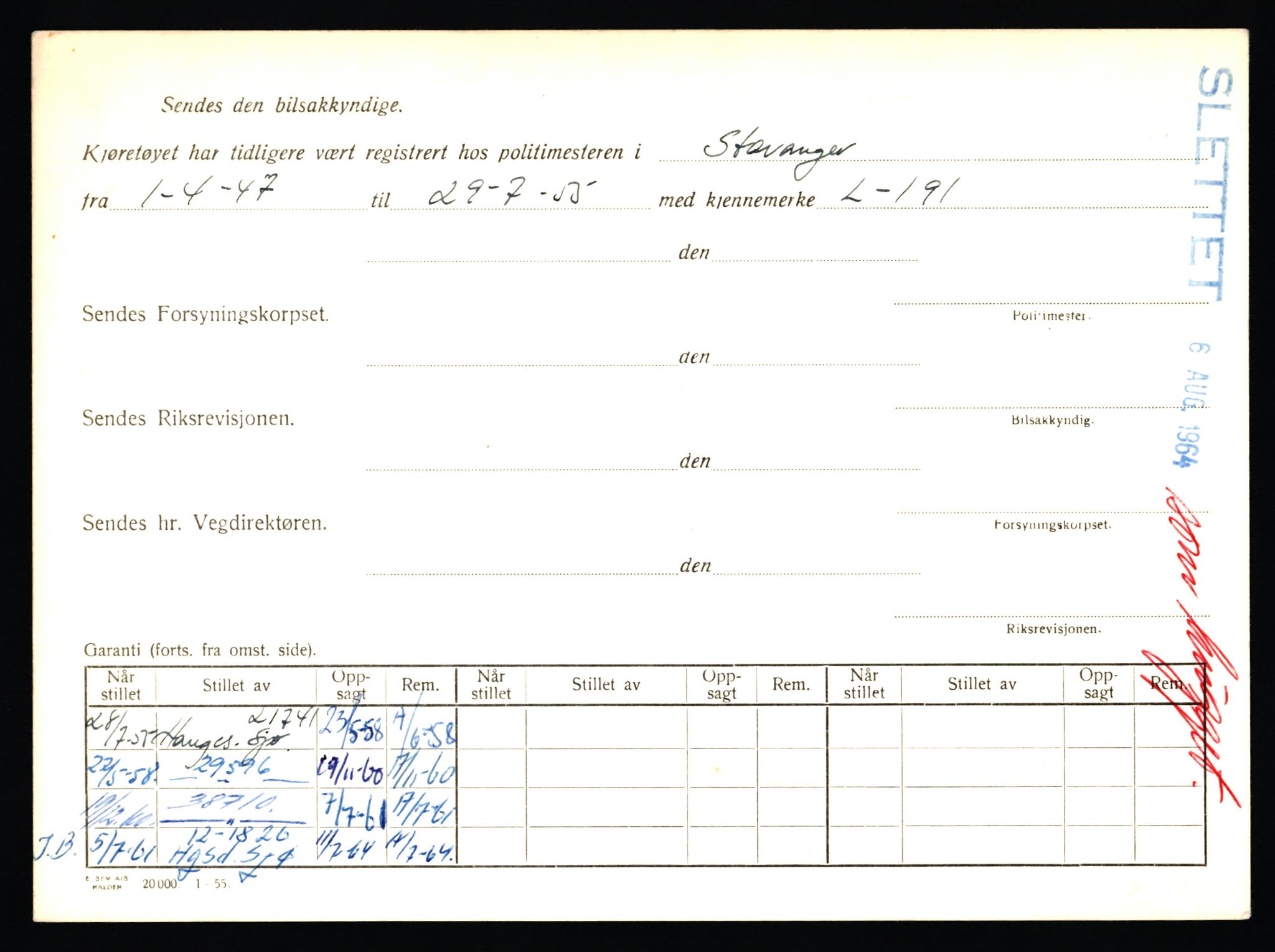 Stavanger trafikkstasjon, AV/SAST-A-101942/0/F/L0047: L-28400 - L-29099, 1930-1971, p. 734