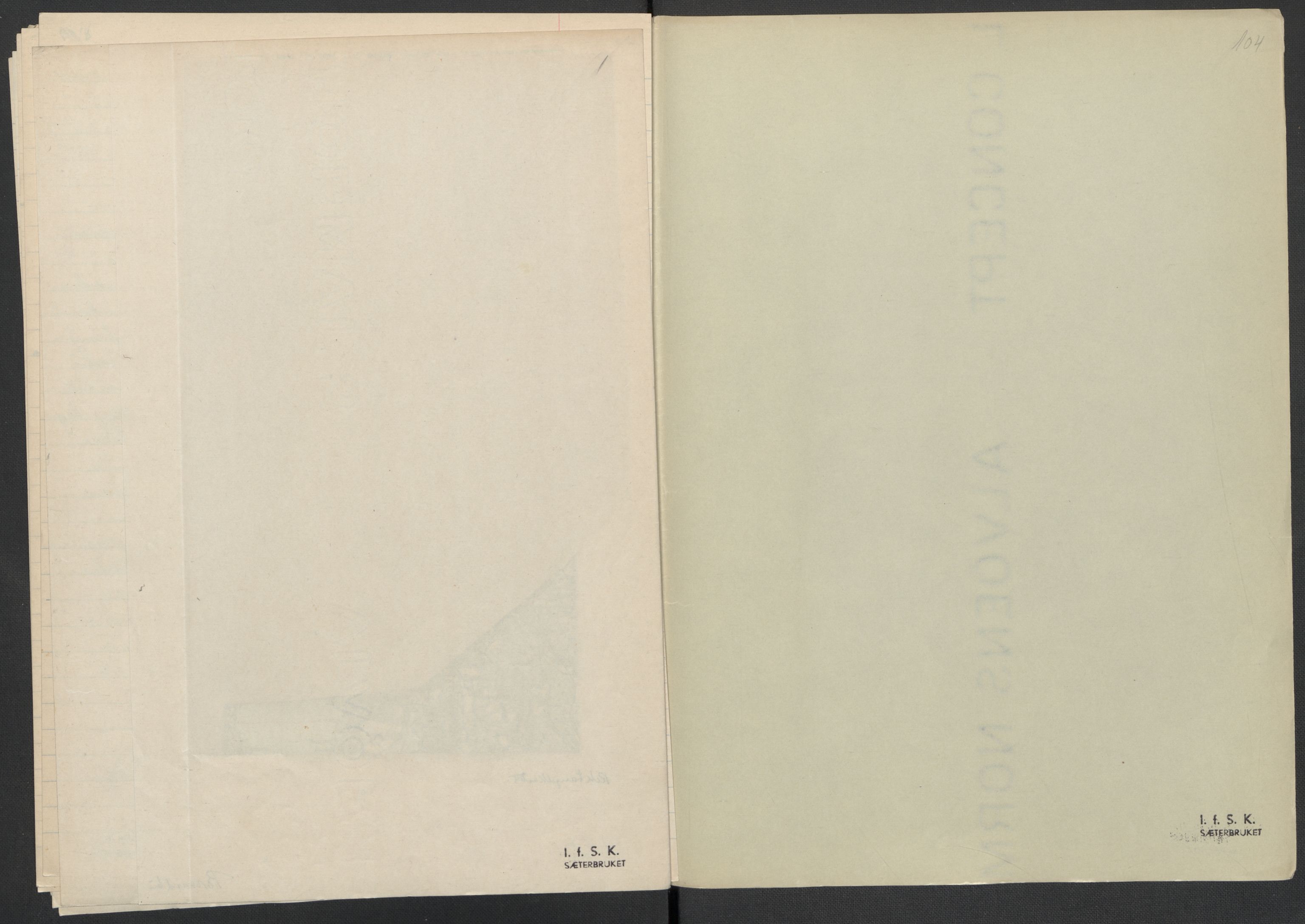 Instituttet for sammenlignende kulturforskning, AV/RA-PA-0424/F/Fc/L0004/0003: Eske B4: / Oppland (perm IX), 1933-1935, p. 104