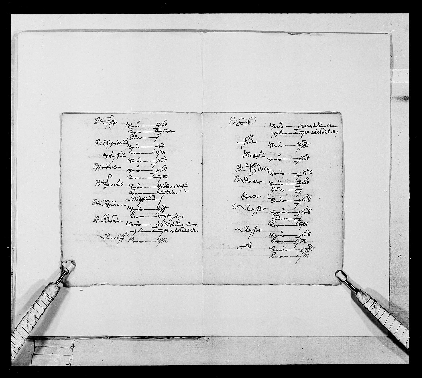 Stattholderembetet 1572-1771, AV/RA-EA-2870/Ek/L0021/0001: Jordebøker 1633-1658: / Adelsjordebøker innlevert til hyllingen i august 1648 og senere, 1648-1649, p. 217