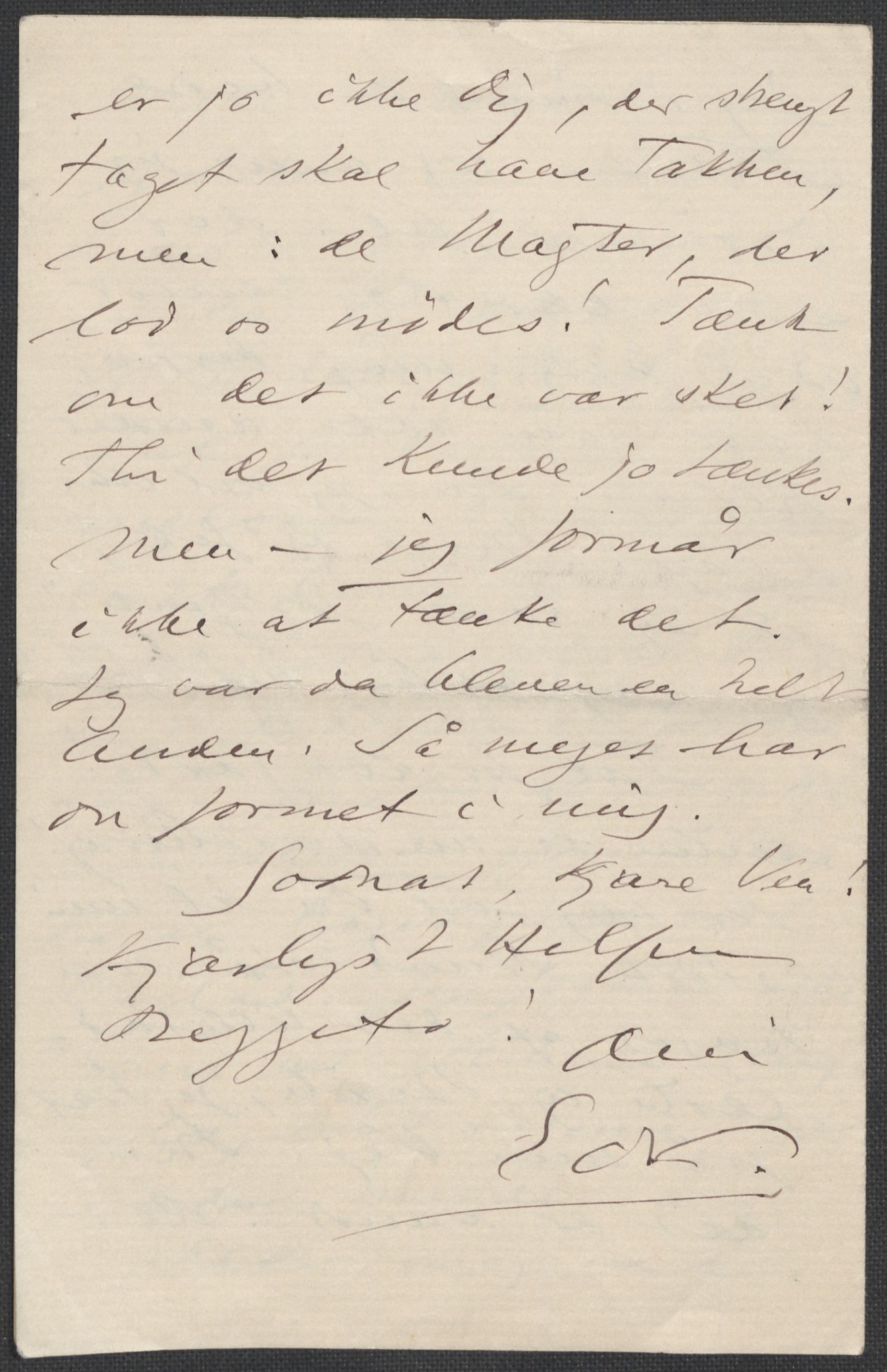 Beyer, Frants, AV/RA-PA-0132/F/L0001: Brev fra Edvard Grieg til Frantz Beyer og "En del optegnelser som kan tjene til kommentar til brevene" av Marie Beyer, 1872-1907, p. 619