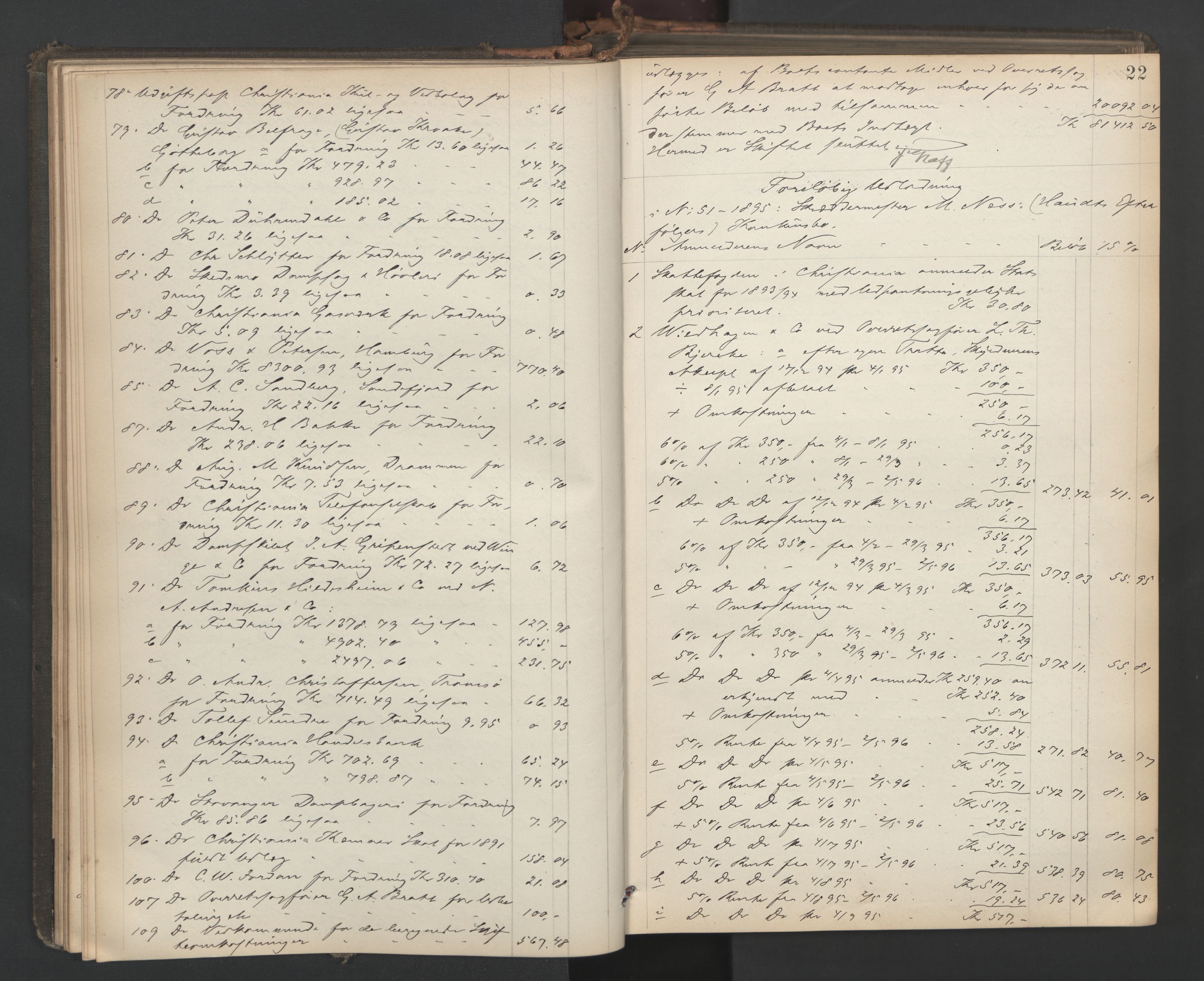 Oslo skifterett, AV/SAO-A-10383/H/Hd/Hda/L0017: Skifteutlodningsprotokoll, 1896-1897, p. 21b-22a