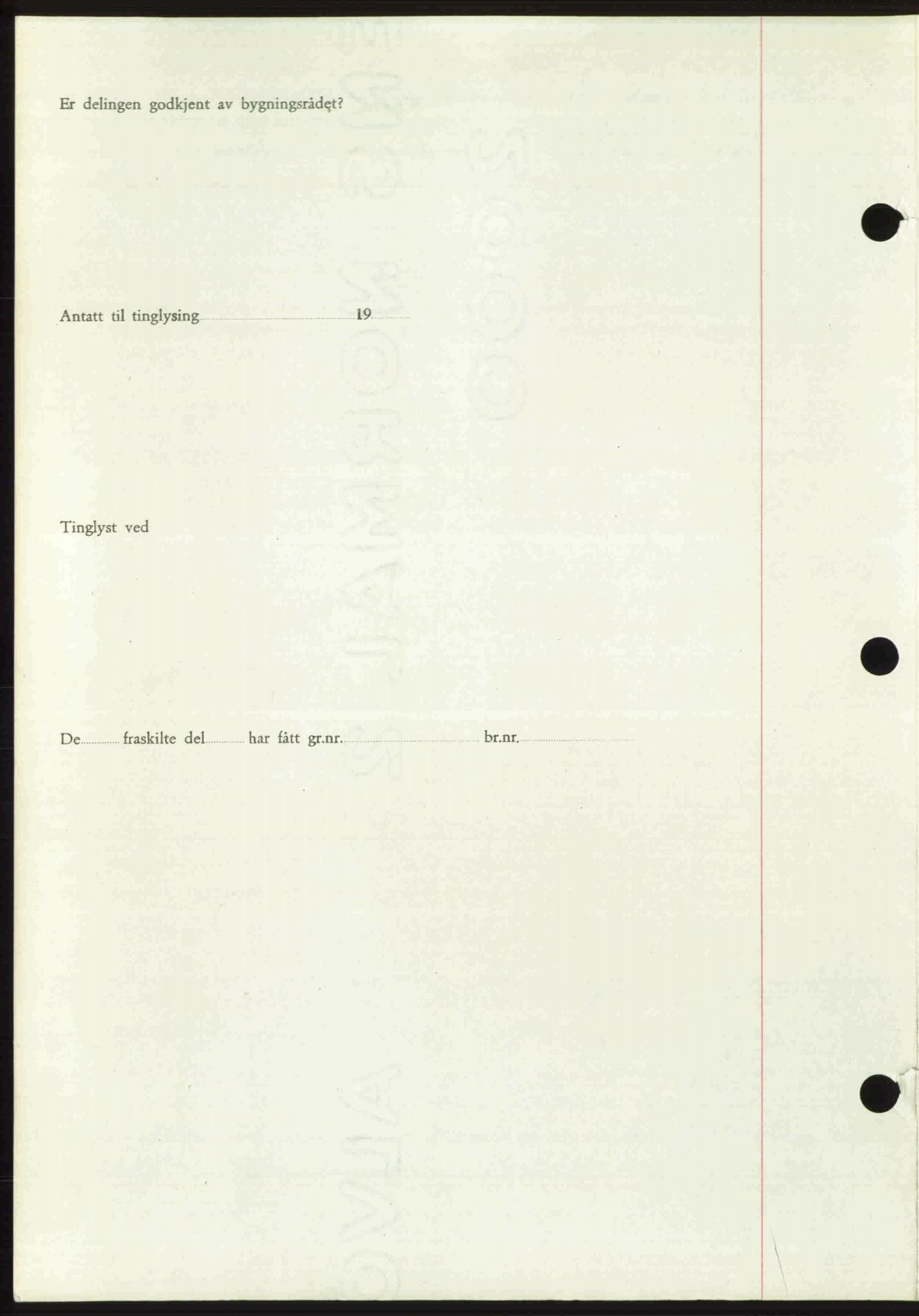 Toten tingrett, SAH/TING-006/H/Hb/Hbc/L0020: Mortgage book no. Hbc-20, 1948-1948, Diary no: : 2563/1948