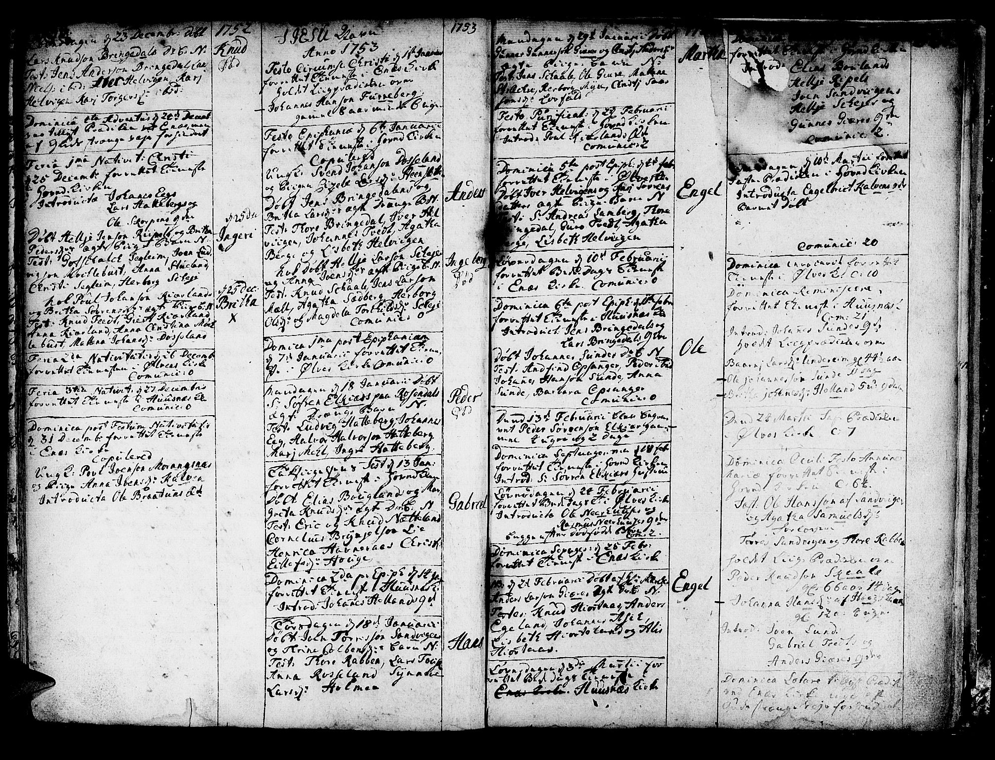 Kvinnherad sokneprestembete, SAB/A-76401/H/Haa: Parish register (official) no. A 2, 1710-1753, p. 330-331