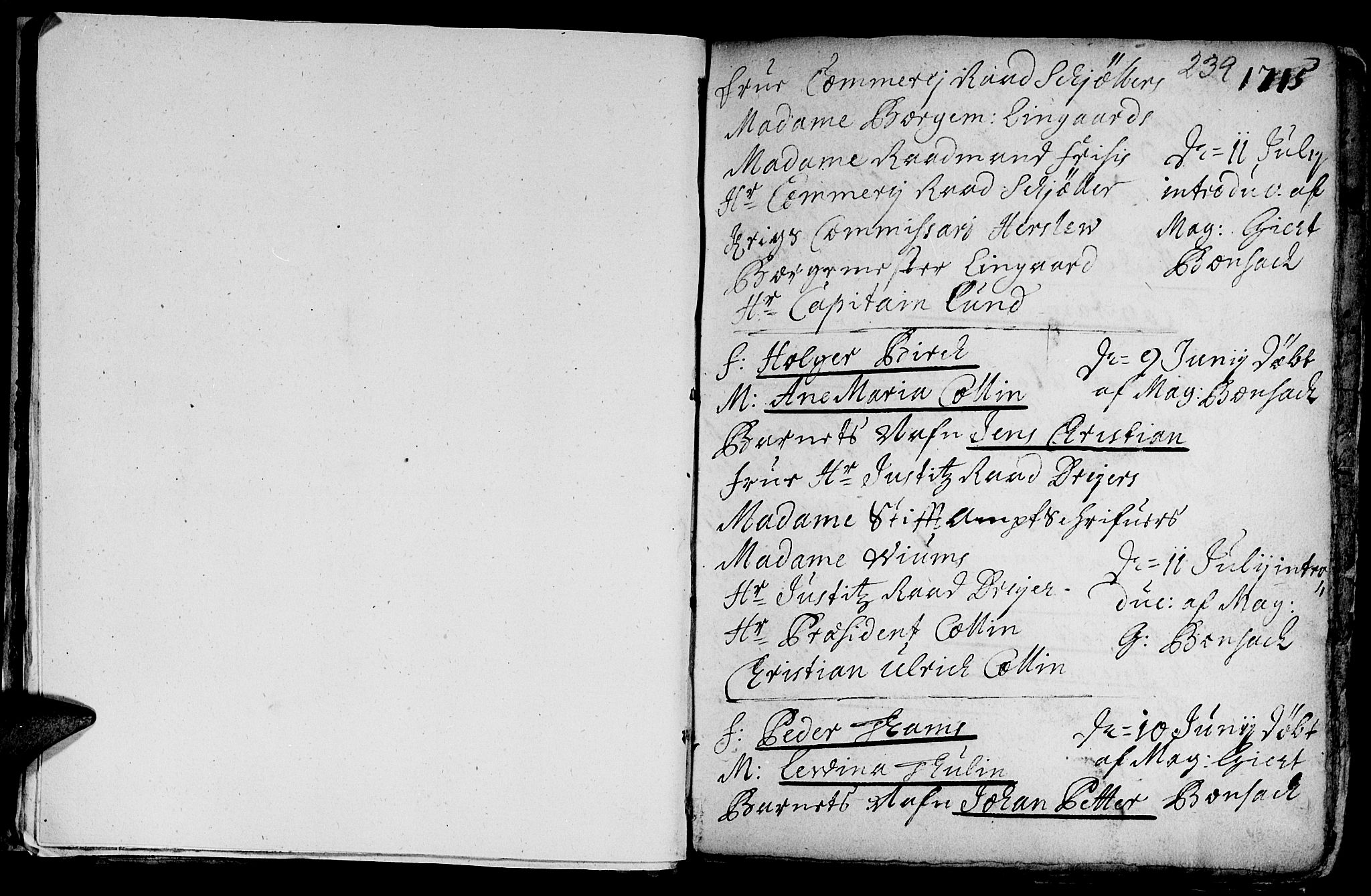 Ministerialprotokoller, klokkerbøker og fødselsregistre - Sør-Trøndelag, AV/SAT-A-1456/601/L0035: Parish register (official) no. 601A03, 1713-1728, p. 239