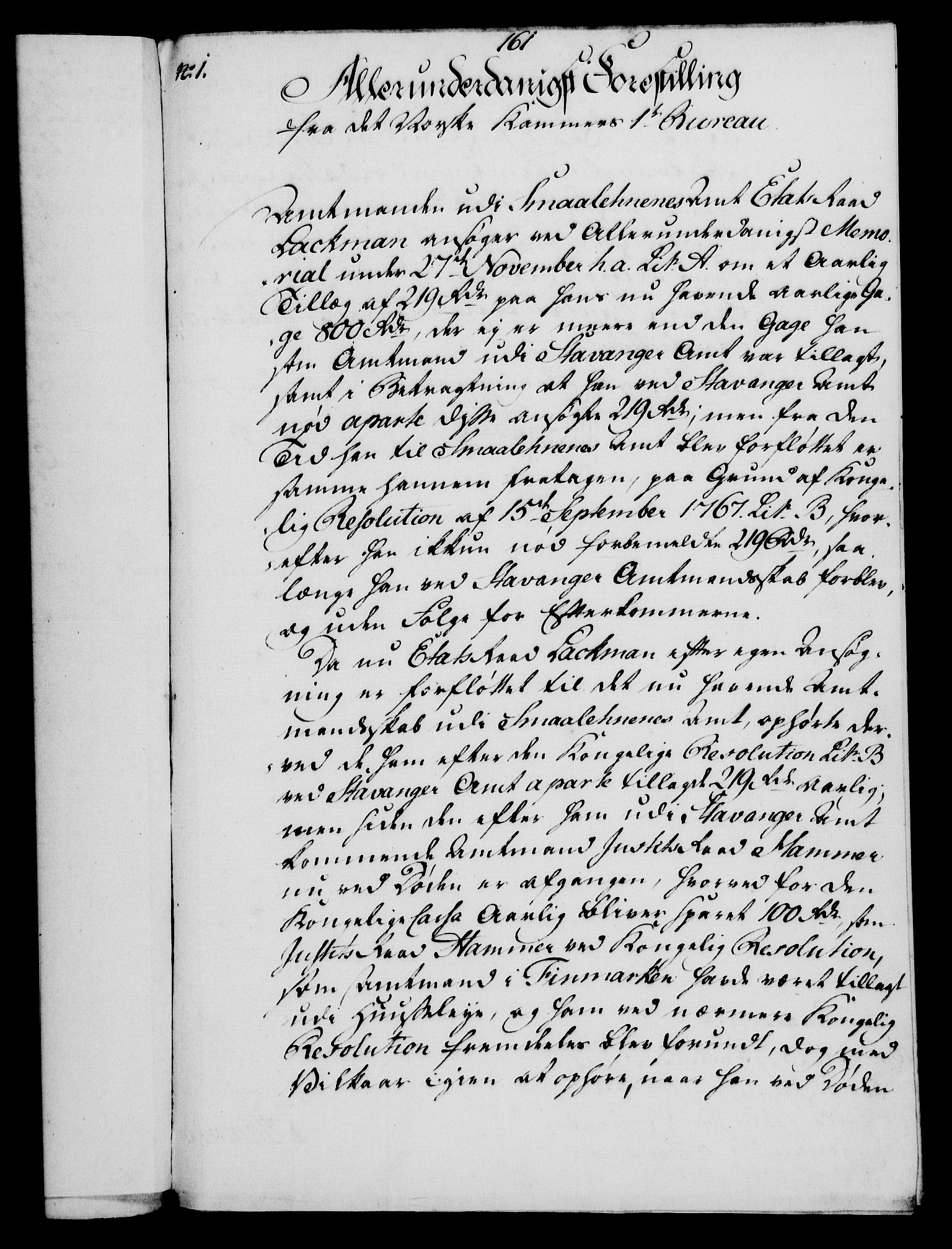 Rentekammeret, Kammerkanselliet, RA/EA-3111/G/Gf/Gfa/L0054: Norsk relasjons- og resolusjonsprotokoll (merket RK 52.54), 1771-1772, p. 816