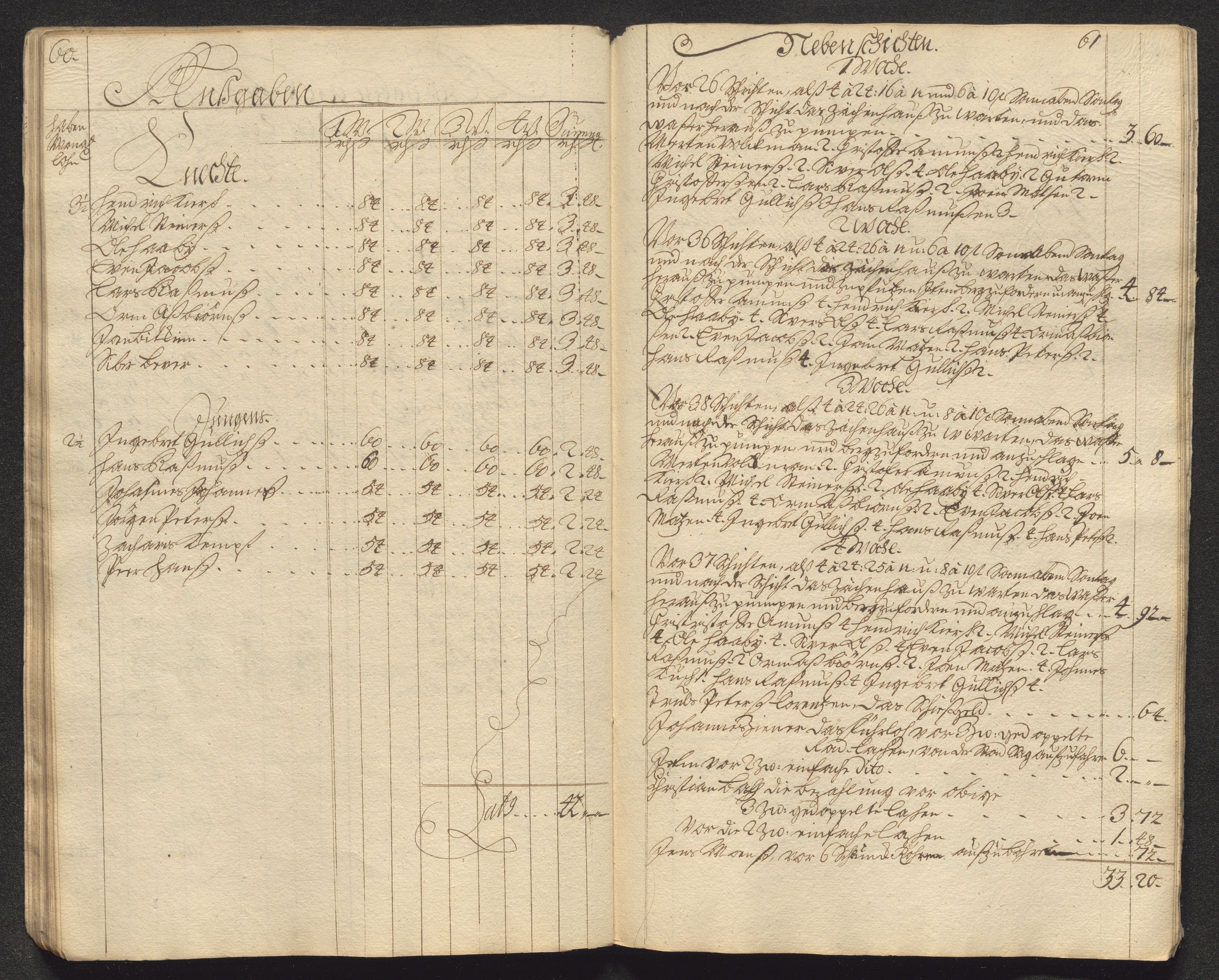 Kongsberg Sølvverk 1623-1816, AV/SAKO-EA-3135/001/D/Dc/Dcd/L0099: Utgiftsregnskap for gruver m.m., 1710, p. 359