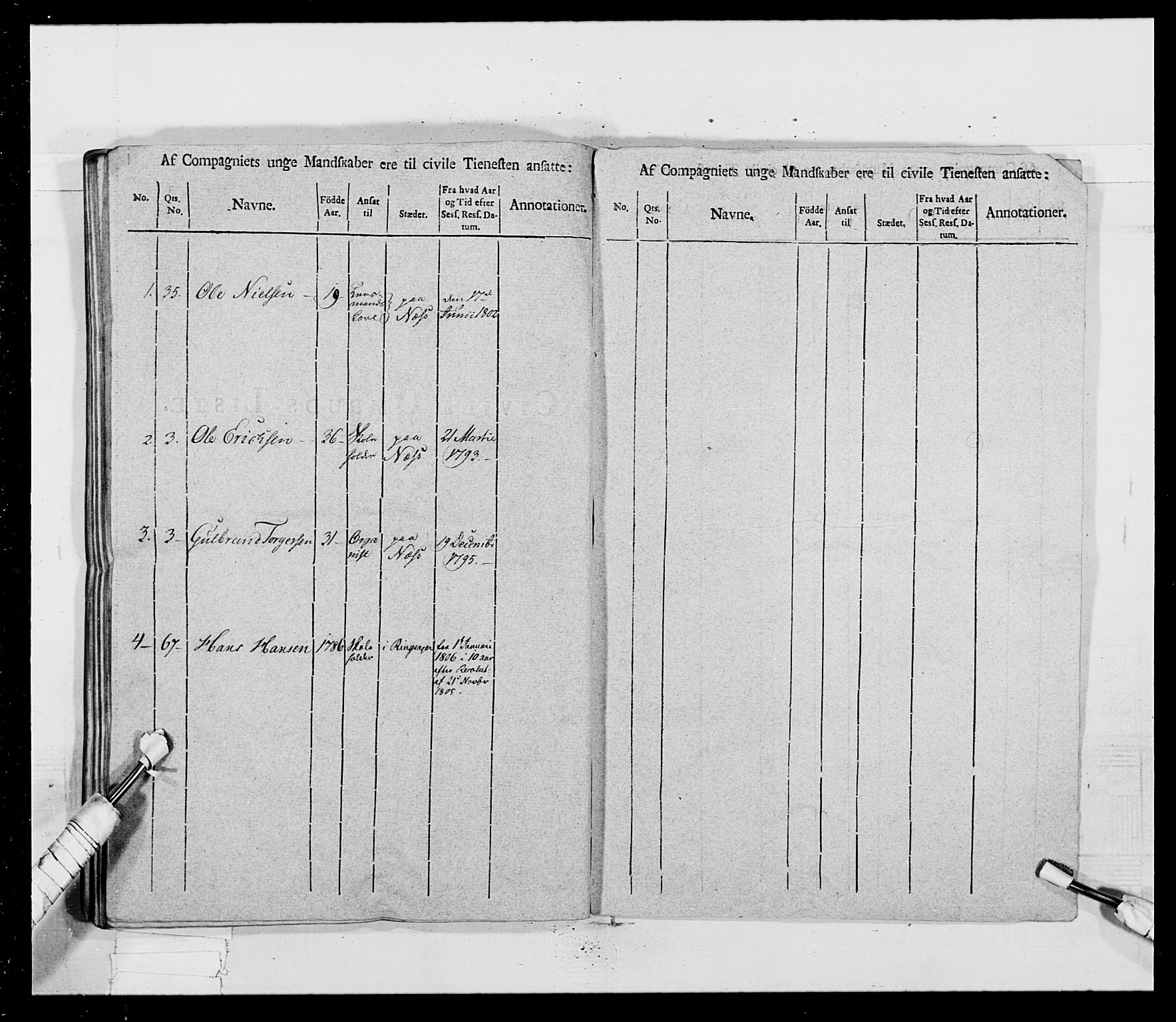 Generalitets- og kommissariatskollegiet, Det kongelige norske kommissariatskollegium, AV/RA-EA-5420/E/Eh/L0017: Opplandske dragonregiment, 1802-1805, p. 440