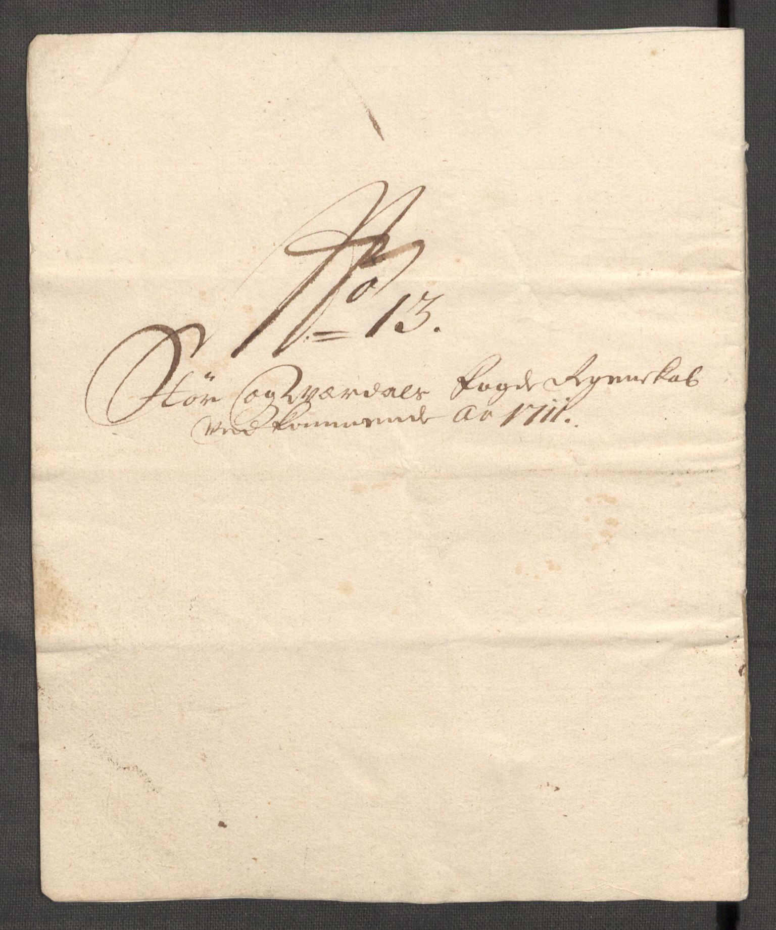 Rentekammeret inntil 1814, Reviderte regnskaper, Fogderegnskap, AV/RA-EA-4092/R62/L4201: Fogderegnskap Stjørdal og Verdal, 1711, p. 443