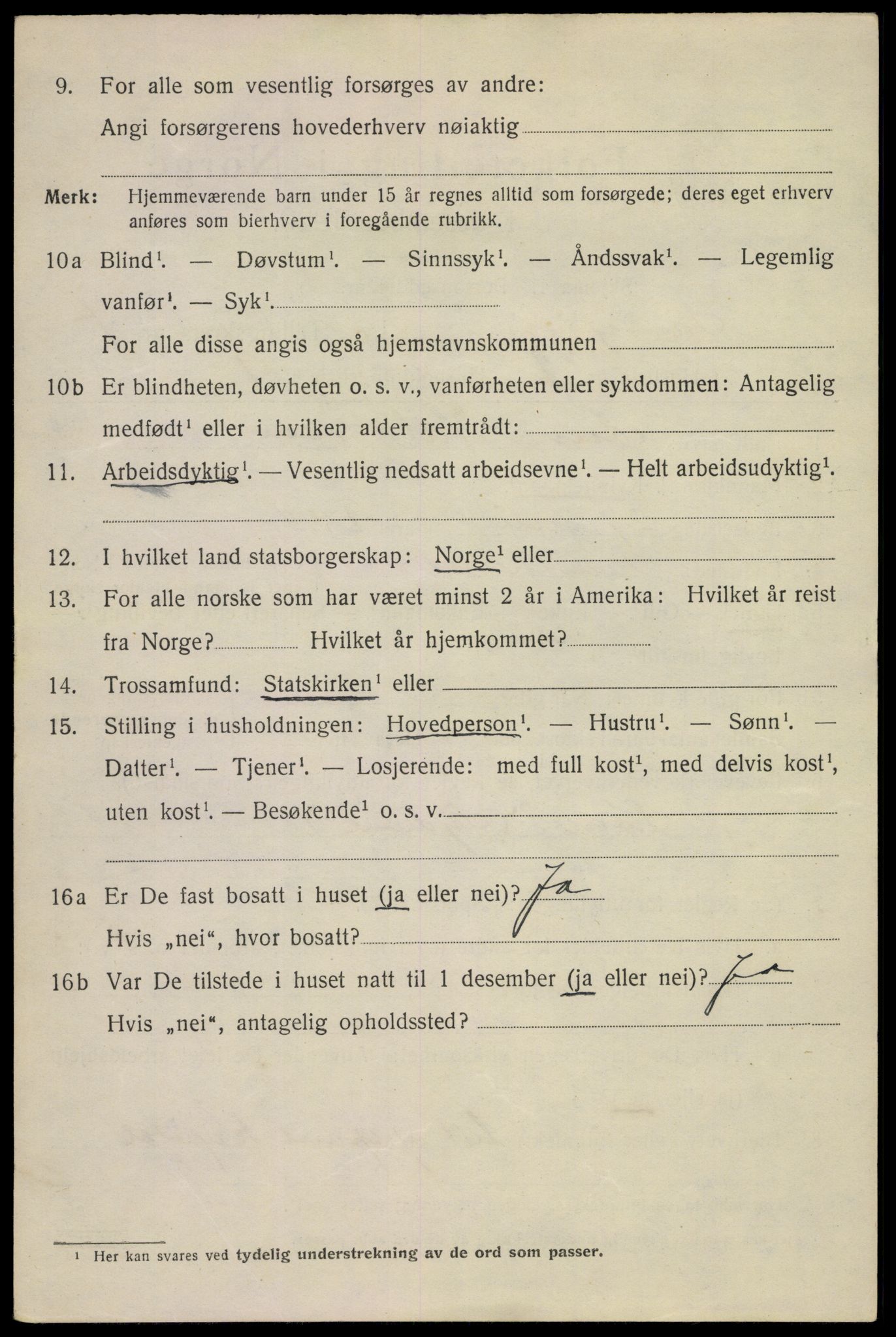 SAKO, 1920 census for Sandefjord, 1920, p. 10375