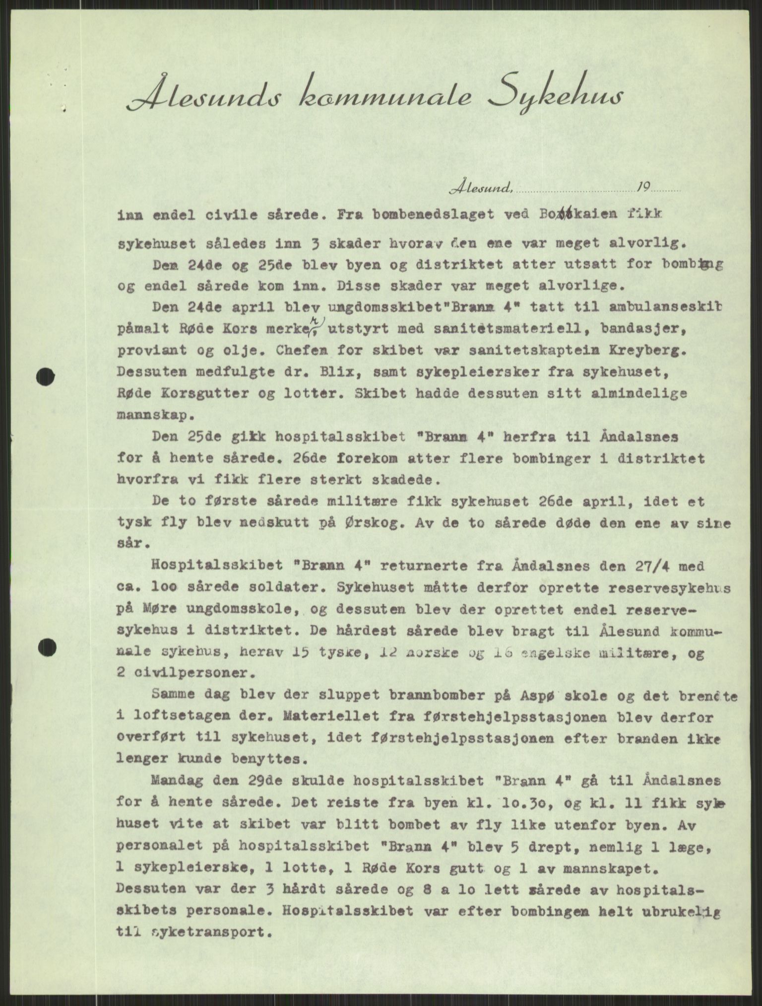 Forsvaret, Forsvarets krigshistoriske avdeling, AV/RA-RAFA-2017/Y/Ya/L0015: II-C-11-31 - Fylkesmenn.  Rapporter om krigsbegivenhetene 1940., 1940, p. 928