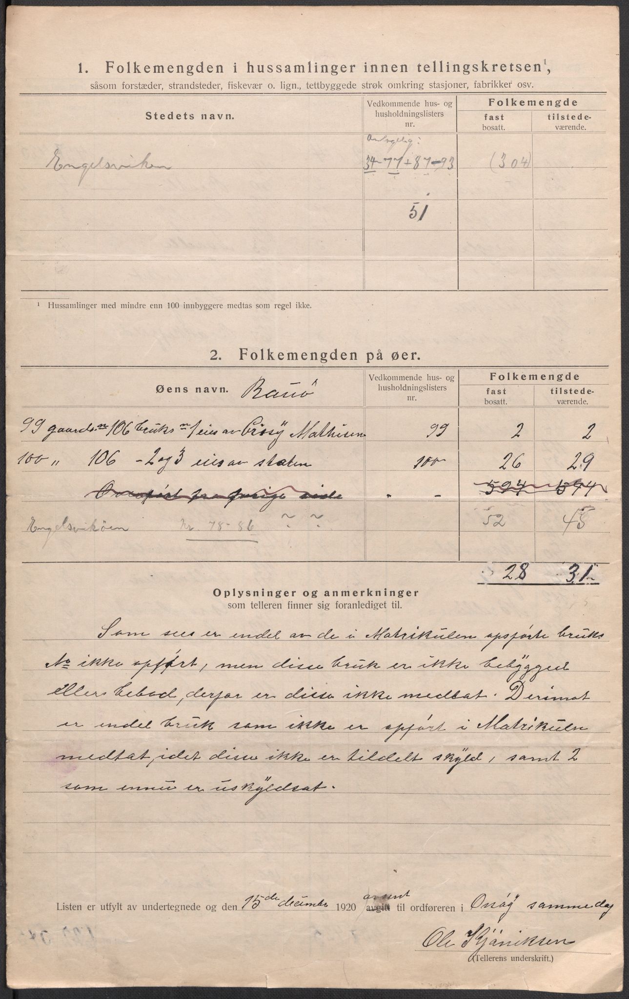 SAO, 1920 census for Onsøy, 1920, p. 59