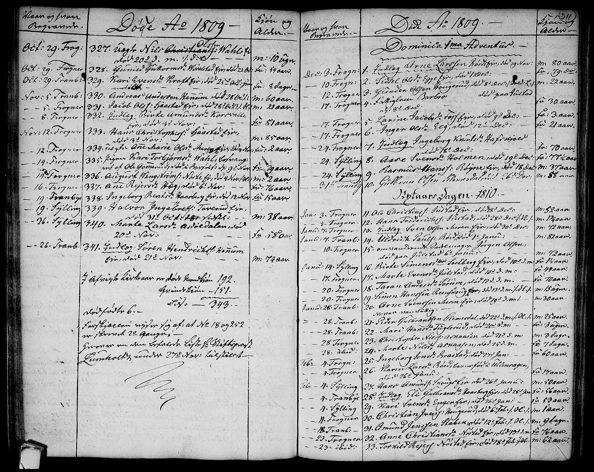 Lier kirkebøker, SAKO/A-230/F/Fa/L0007: Parish register (official) no. I 7, 1794-1813, p. 311