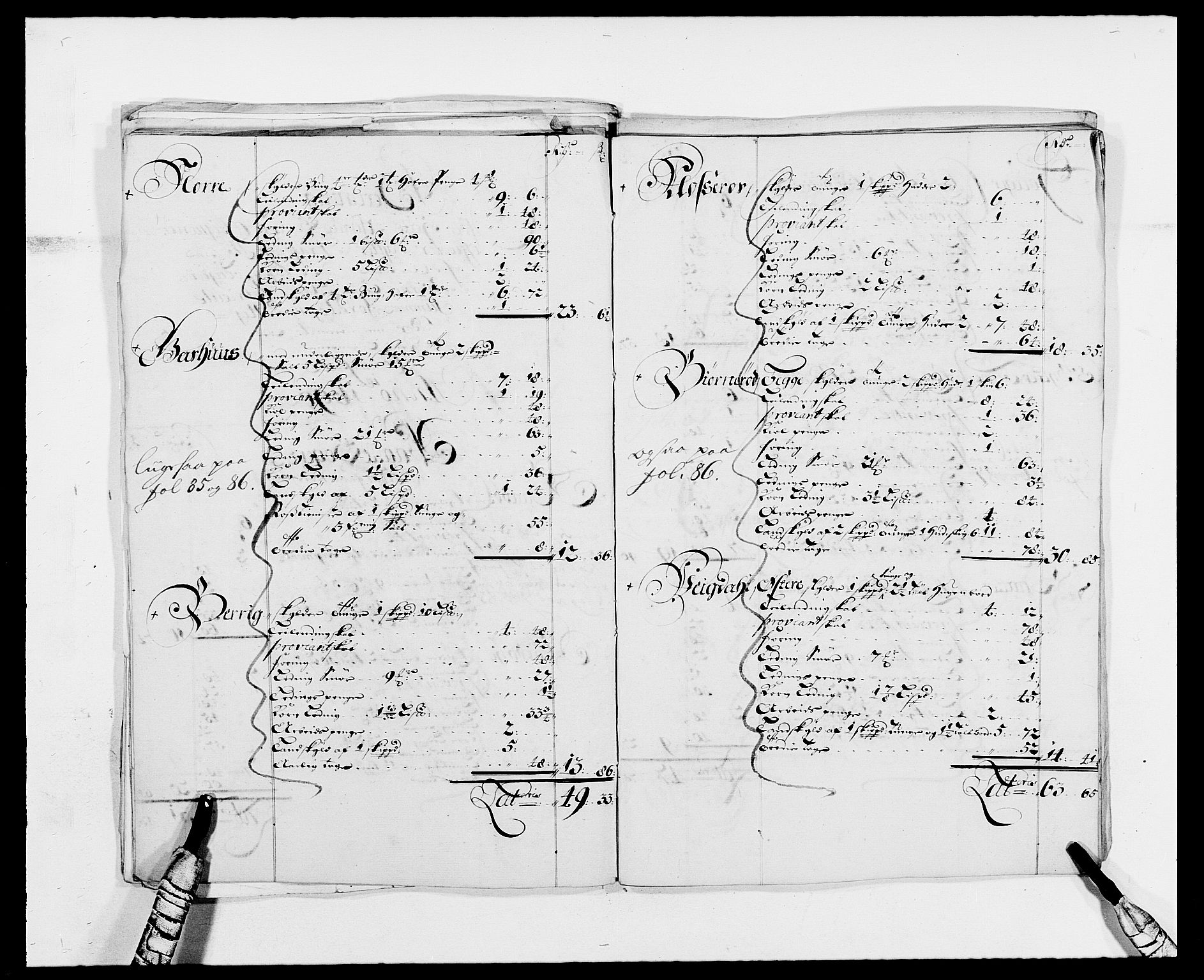 Rentekammeret inntil 1814, Reviderte regnskaper, Fogderegnskap, AV/RA-EA-4092/R02/L0107: Fogderegnskap Moss og Verne kloster, 1685-1691, p. 330