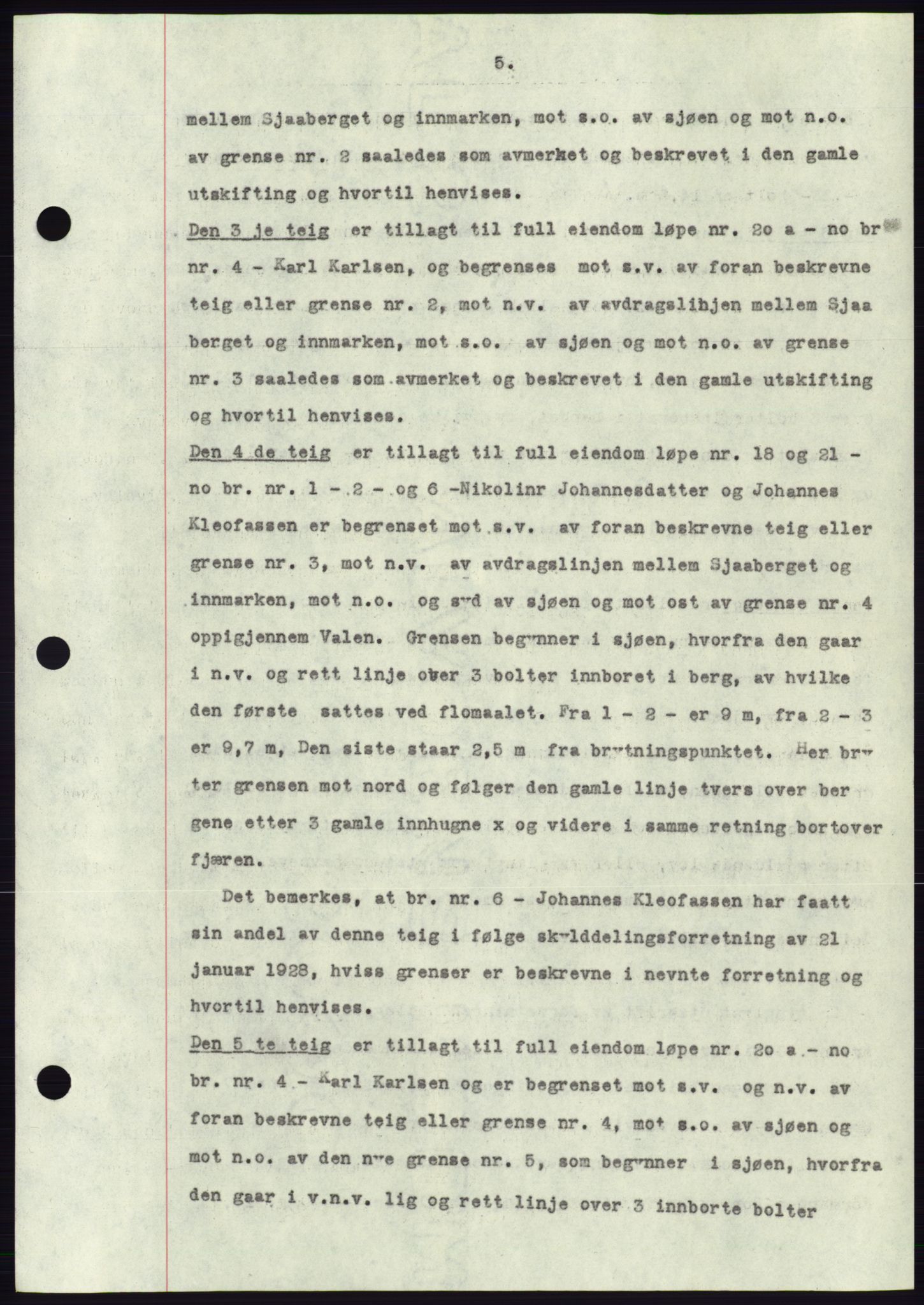 Søre Sunnmøre sorenskriveri, AV/SAT-A-4122/1/2/2C/L0077: Mortgage book no. 3A, 1945-1946, Diary no: : 769/1945