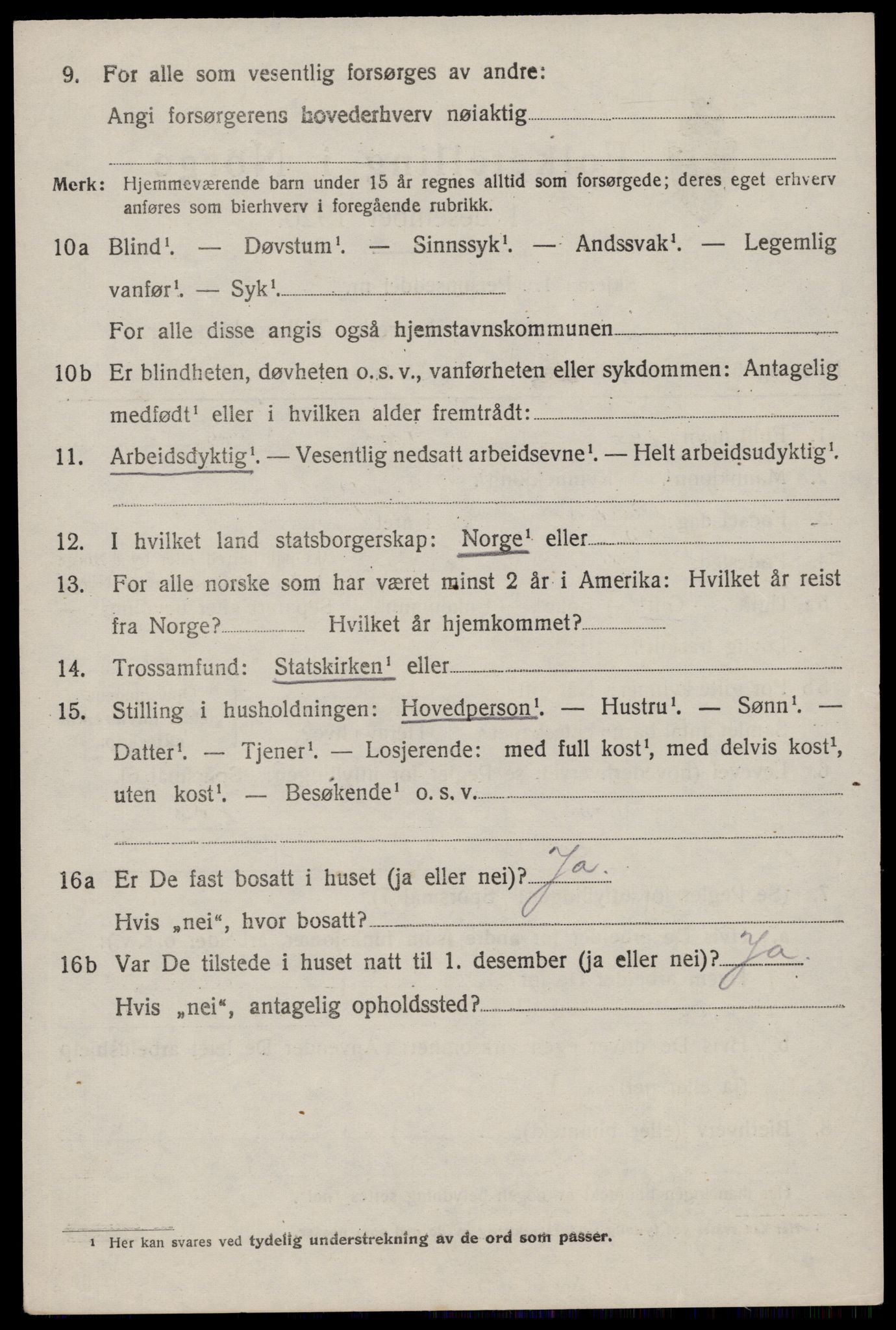 SAST, 1920 census for Skåre, 1920, p. 6835