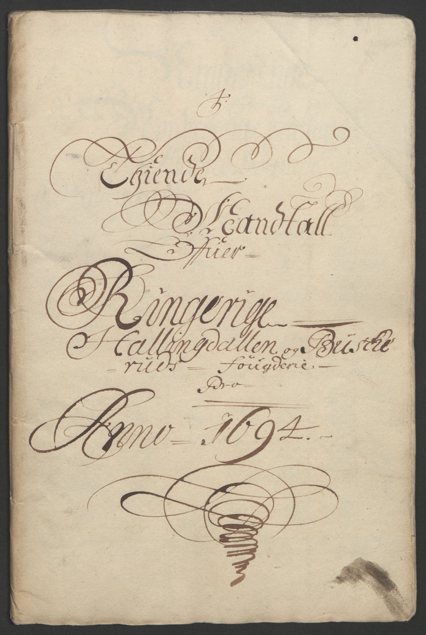 Rentekammeret inntil 1814, Reviderte regnskaper, Fogderegnskap, RA/EA-4092/R22/L1451: Fogderegnskap Ringerike, Hallingdal og Buskerud, 1694, p. 260