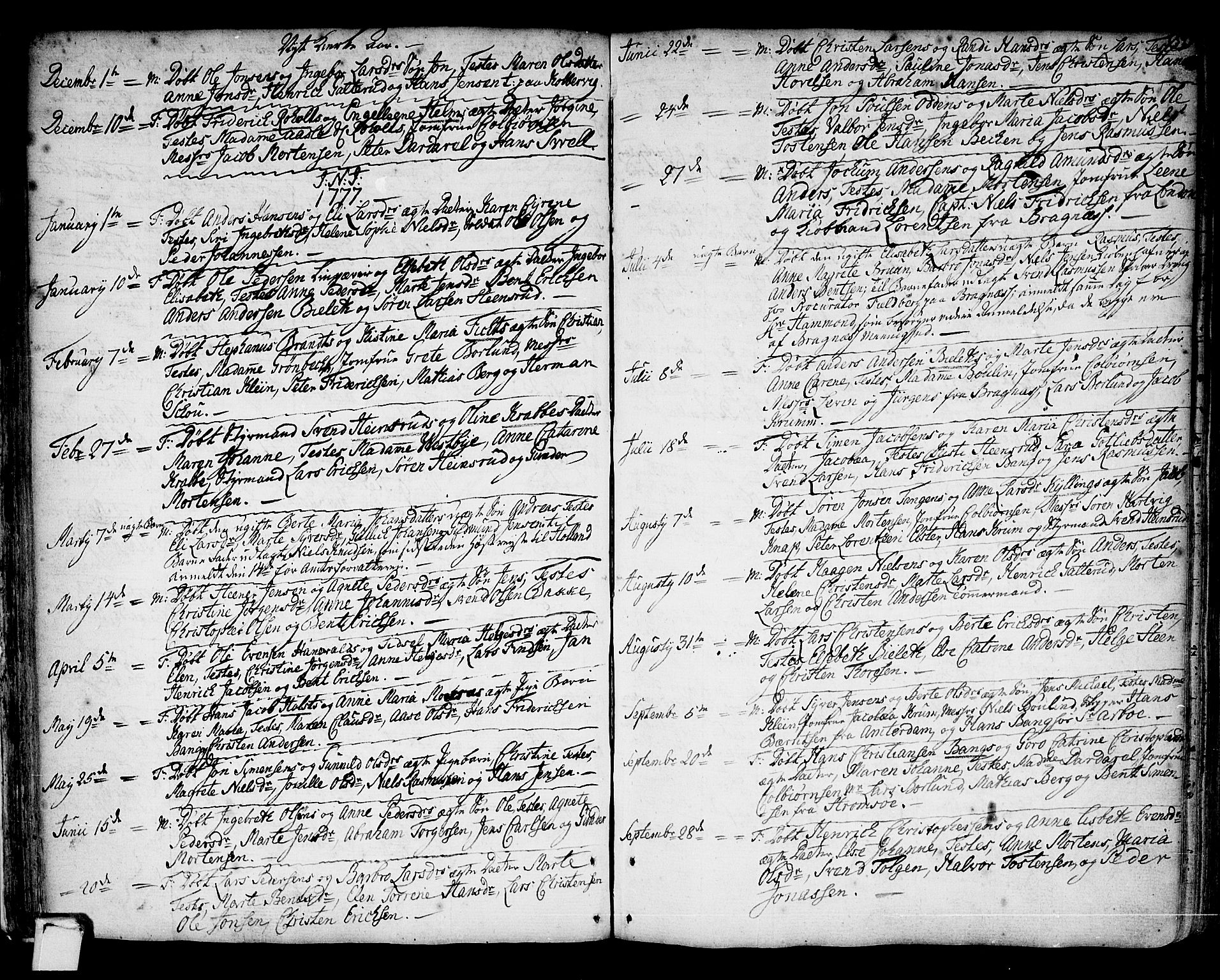 Strømsø kirkebøker, SAKO/A-246/F/Fb/L0002: Parish register (official) no. II 2, 1739-1814, p. 59