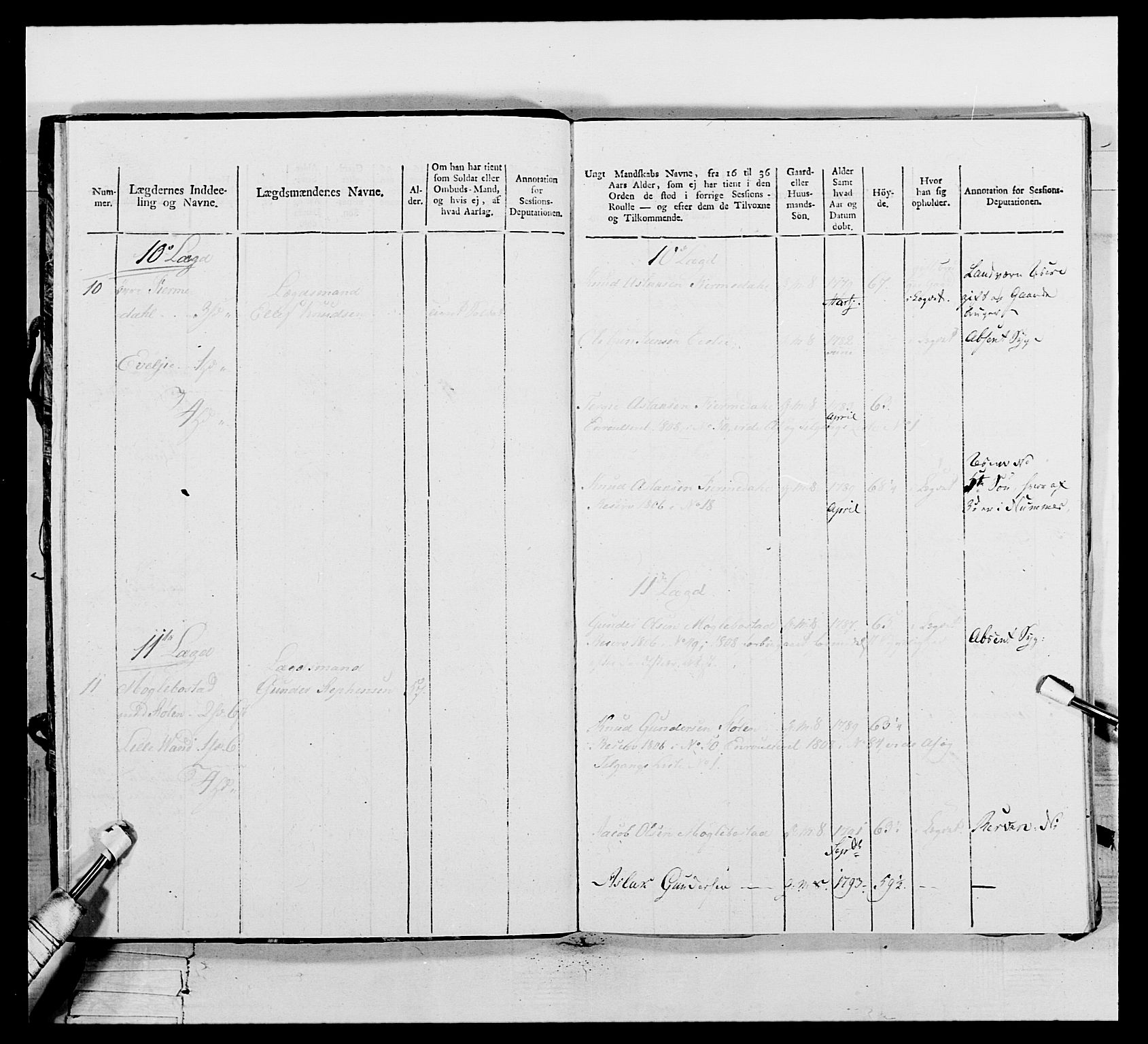 Generalitets- og kommissariatskollegiet, Det kongelige norske kommissariatskollegium, AV/RA-EA-5420/E/Eh/L0111: Vesterlenske nasjonale infanteriregiment, 1810, p. 200