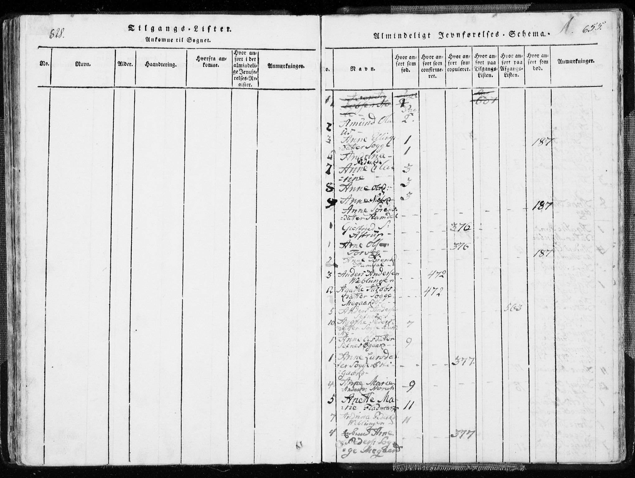 Ministerialprotokoller, klokkerbøker og fødselsregistre - Møre og Romsdal, SAT/A-1454/544/L0571: Parish register (official) no. 544A04, 1818-1853, p. 655
