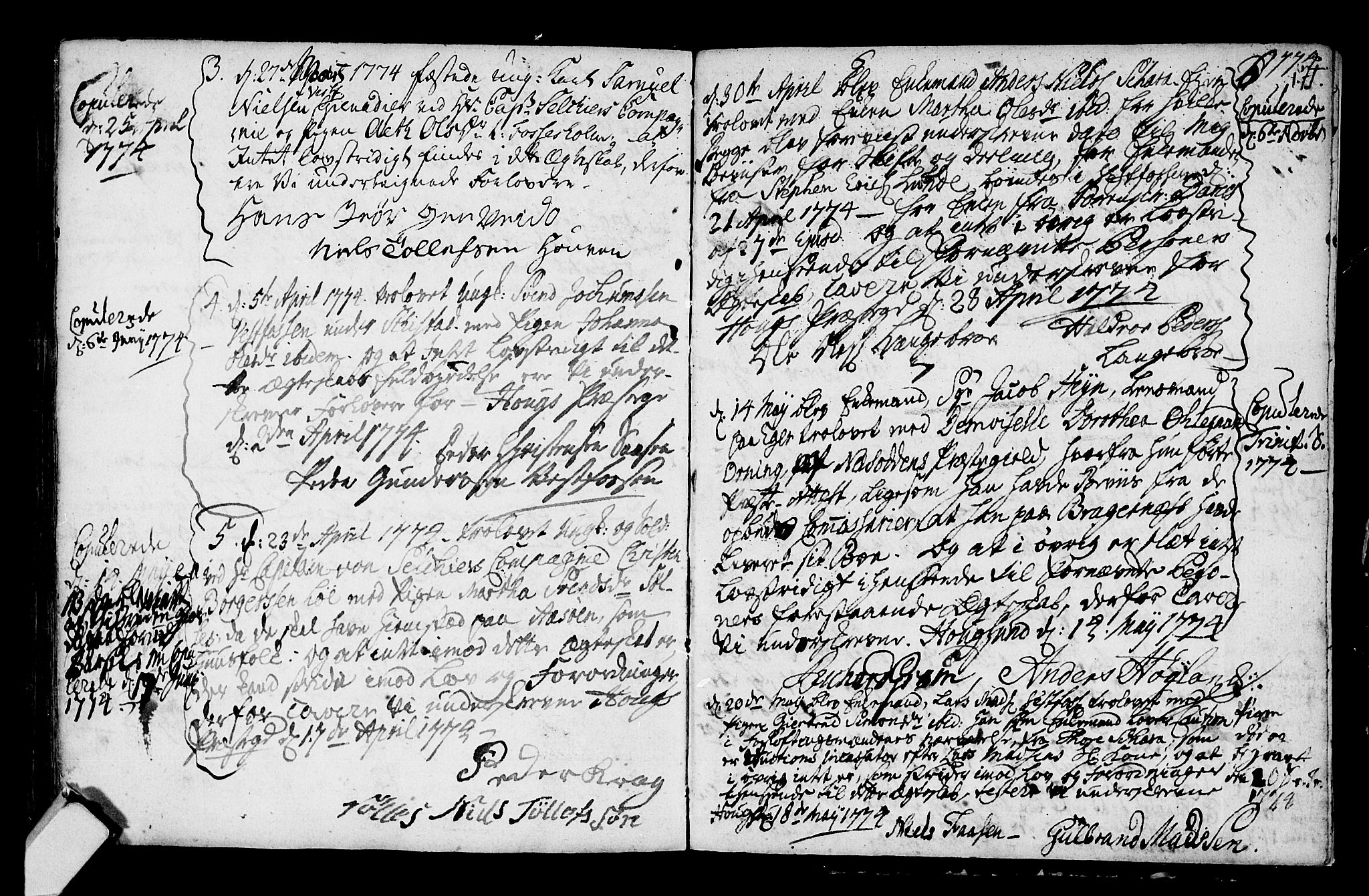 Fiskum kirkebøker, SAKO/A-15/G/Ga/L0001: Parish register (copy) no. 1, 1751-1764, p. 171