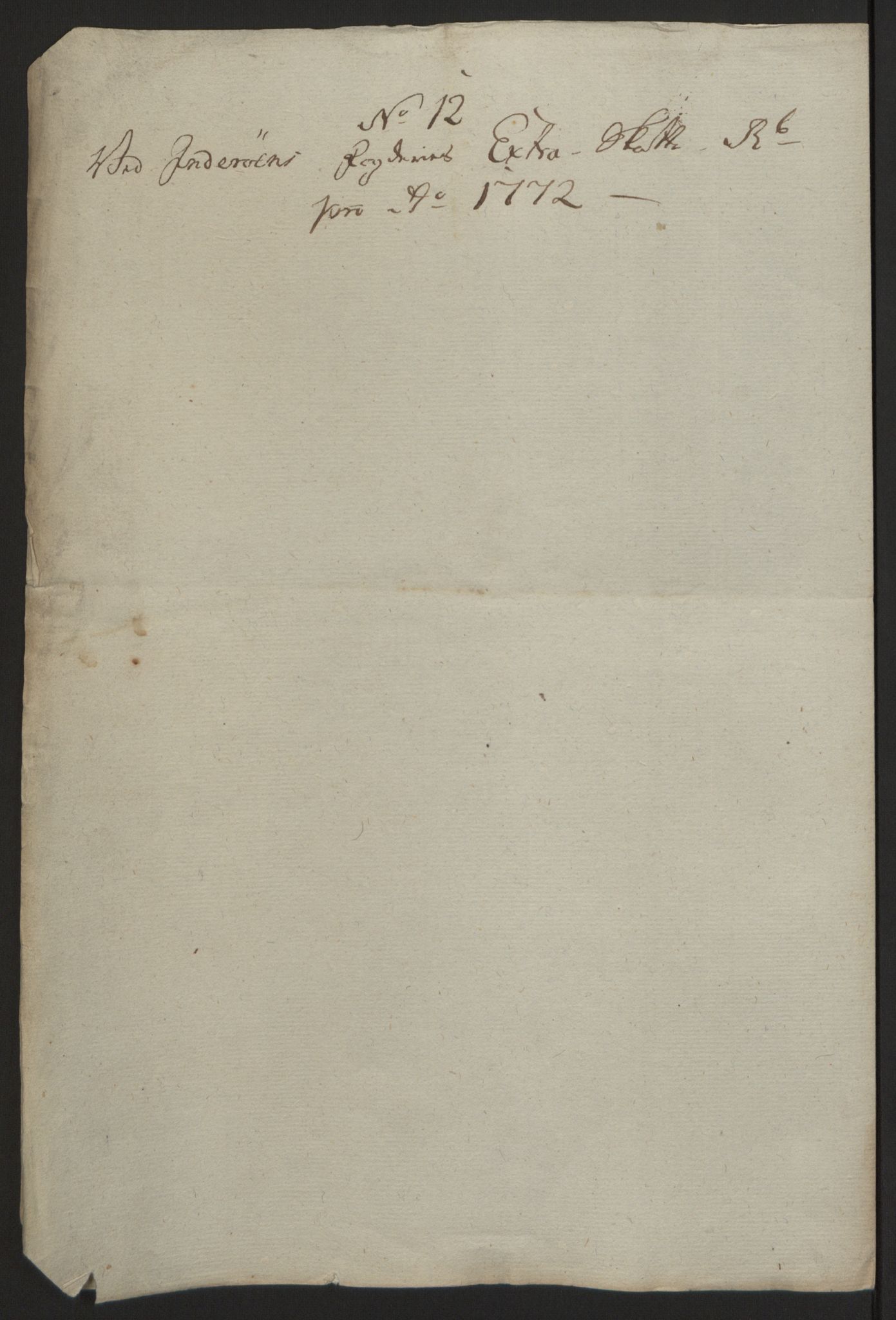 Rentekammeret inntil 1814, Reviderte regnskaper, Fogderegnskap, RA/EA-4092/R63/L4420: Ekstraskatten Inderøy, 1762-1772, p. 590