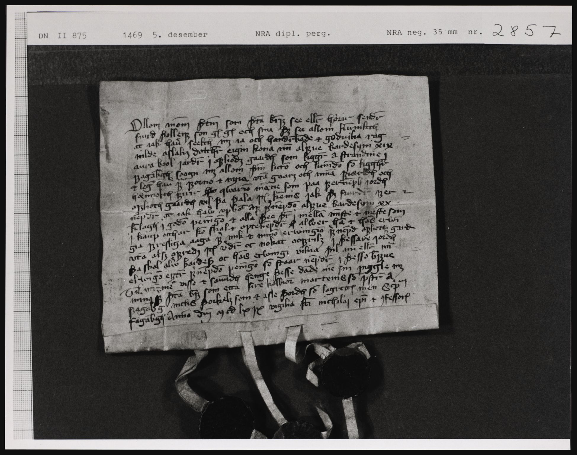 Riksarkivets diplomsamling, AV/RA-EA-5965/F01, 1337-1571, p. 4607