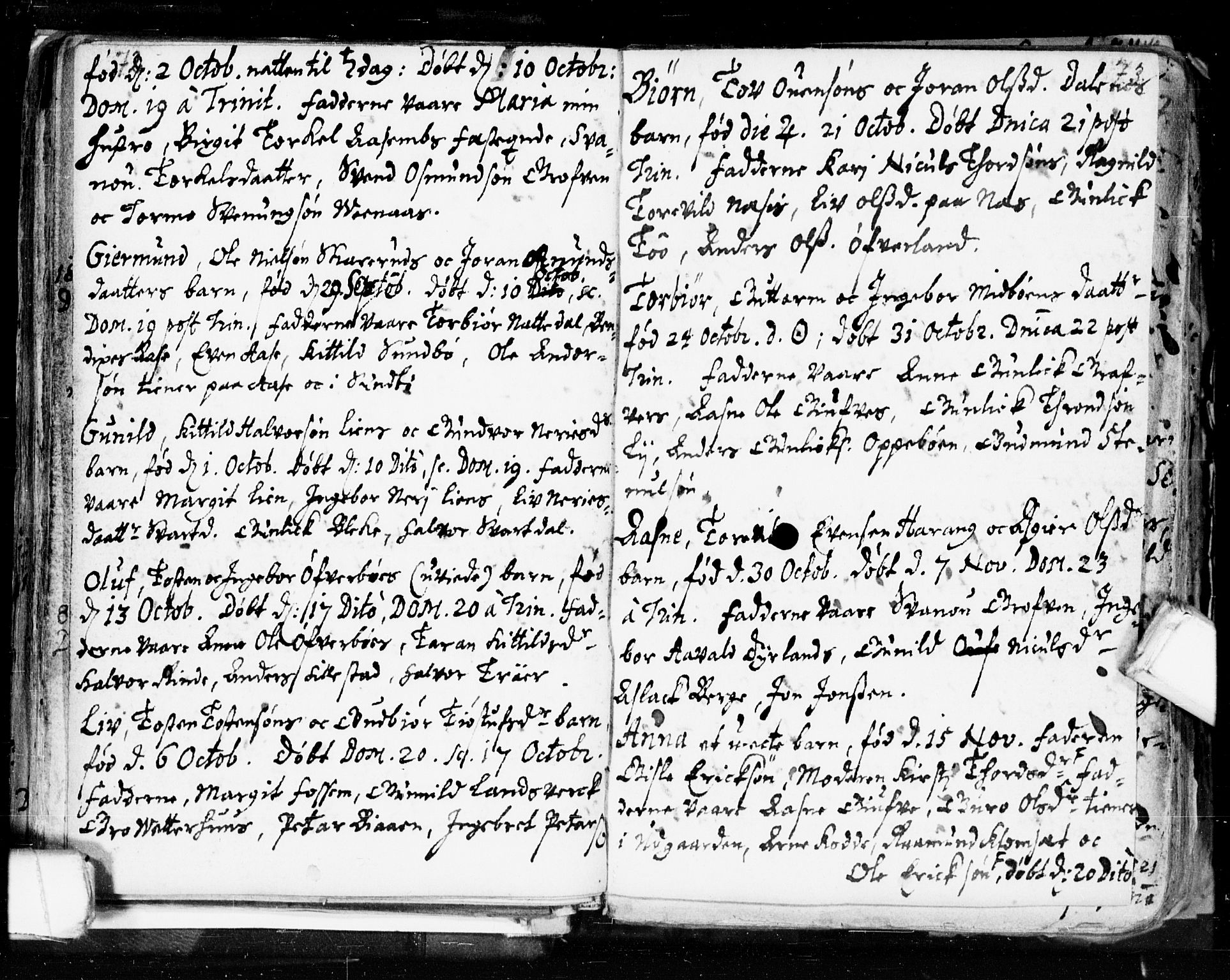 Seljord kirkebøker, SAKO/A-20/F/Fa/L0002: Parish register (official) no. I 2, 1689-1713, p. 72-73