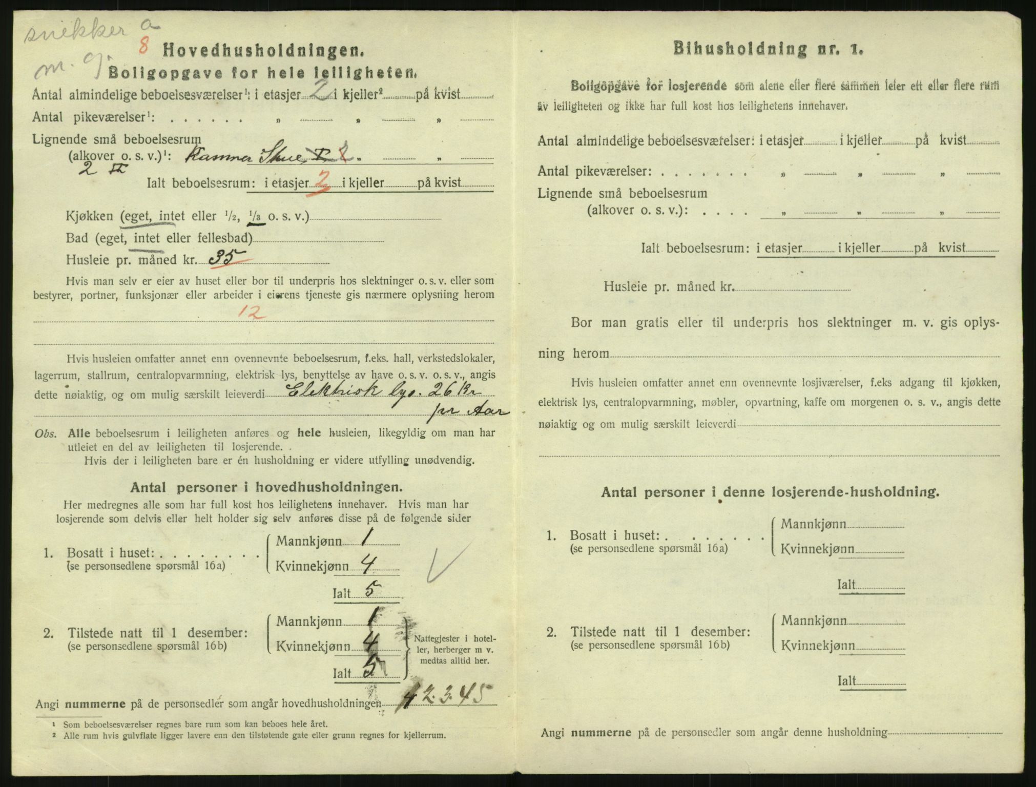 SAO, 1920 census for Kristiania, 1920, p. 52335