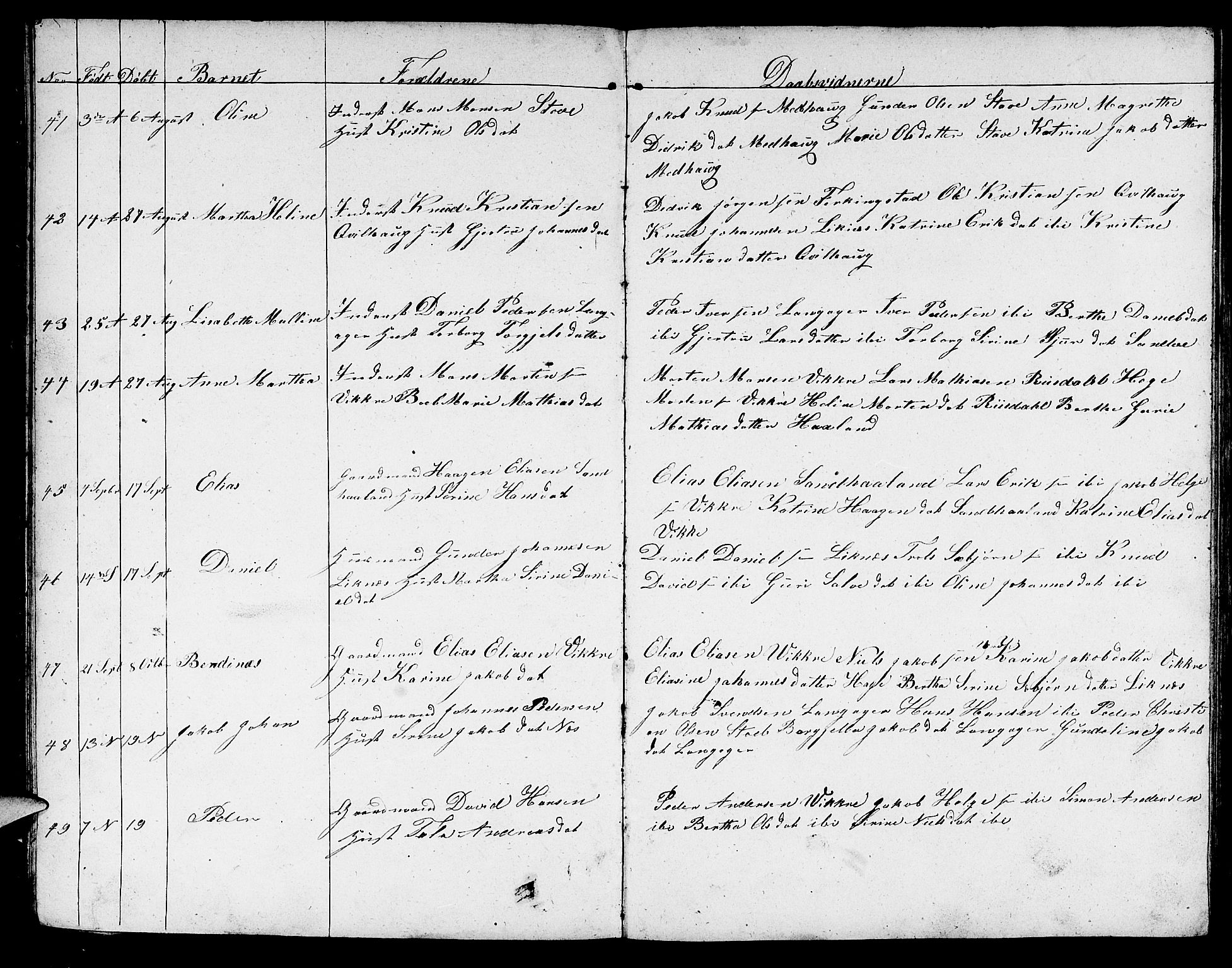 Skudenes sokneprestkontor, AV/SAST-A -101849/H/Ha/Hab/L0002: Parish register (copy) no. B 2, 1848-1873