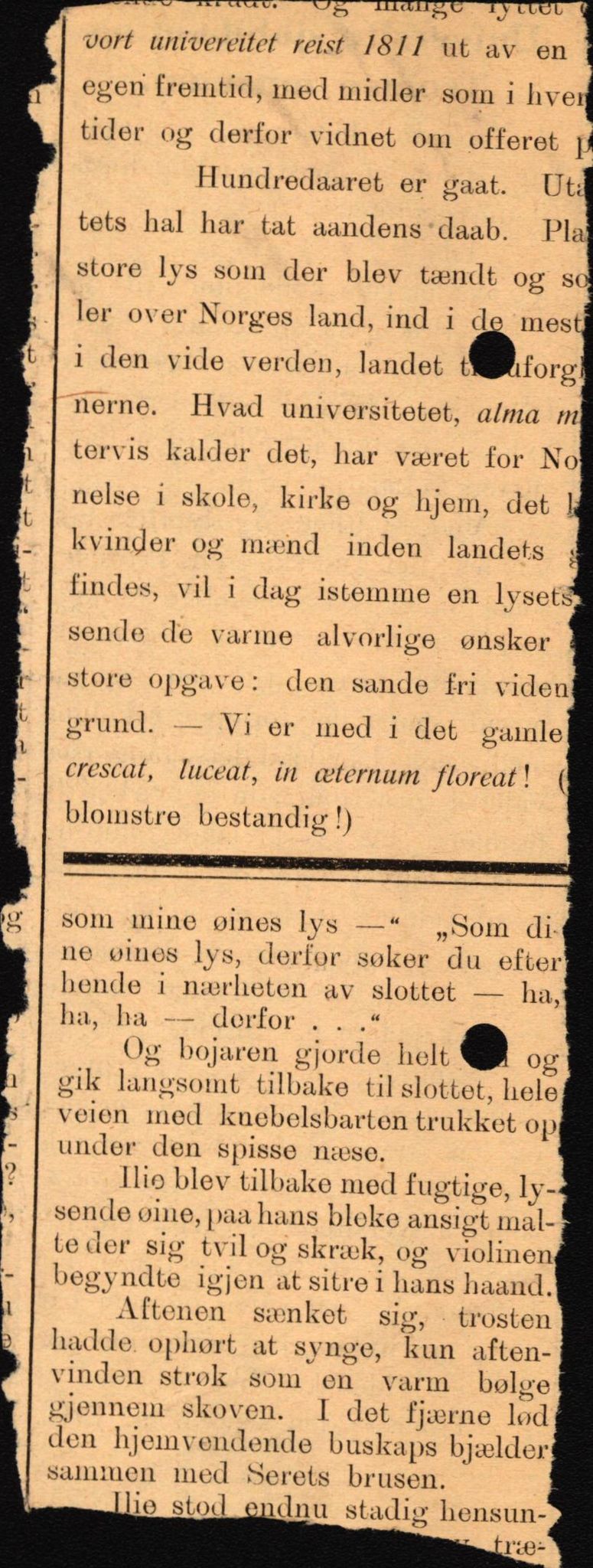 Tromsø Museum, AV/SATØ-S-0162/D/Da/L0030: Journalsaker og innkomne brev, 1906-1920, p. 124