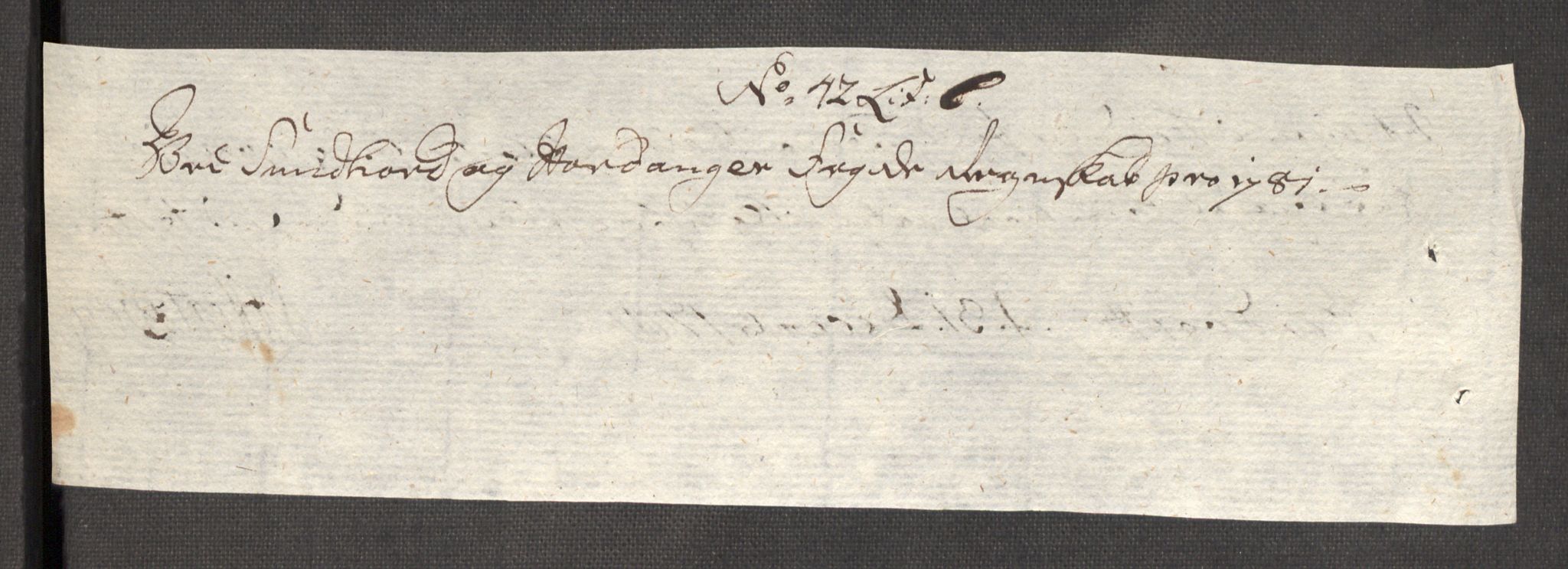 Rentekammeret inntil 1814, Reviderte regnskaper, Fogderegnskap, RA/EA-4092/R48/L3097: Fogderegnskap Sunnhordland og Hardanger, 1781, p. 277