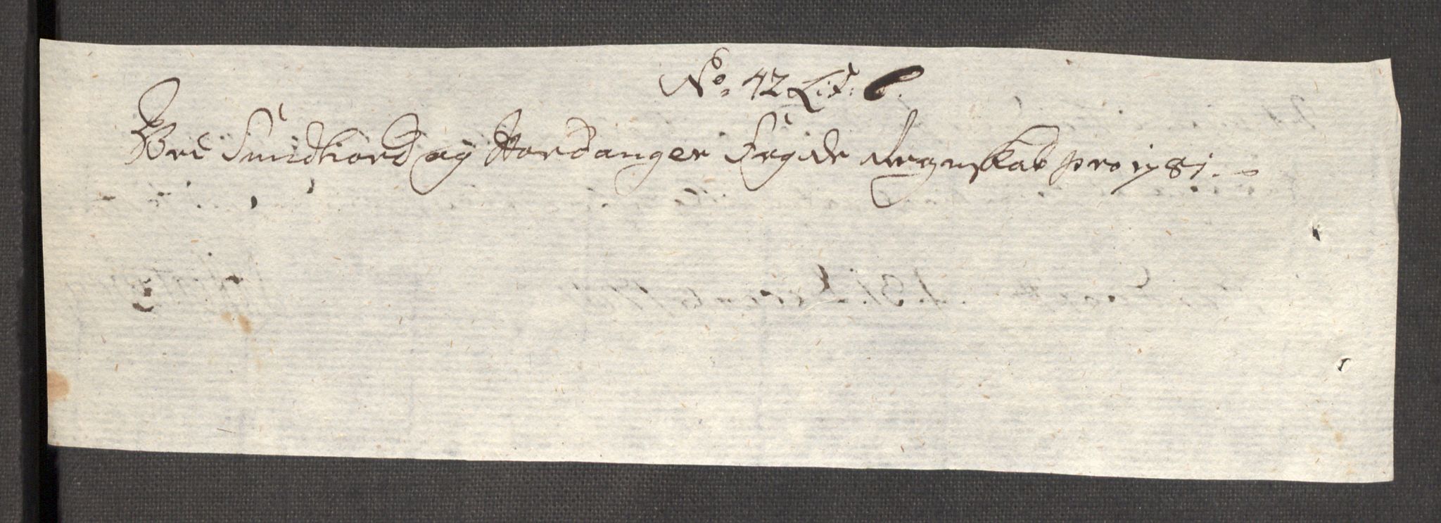 Rentekammeret inntil 1814, Reviderte regnskaper, Fogderegnskap, AV/RA-EA-4092/R48/L3097: Fogderegnskap Sunnhordland og Hardanger, 1781, p. 277