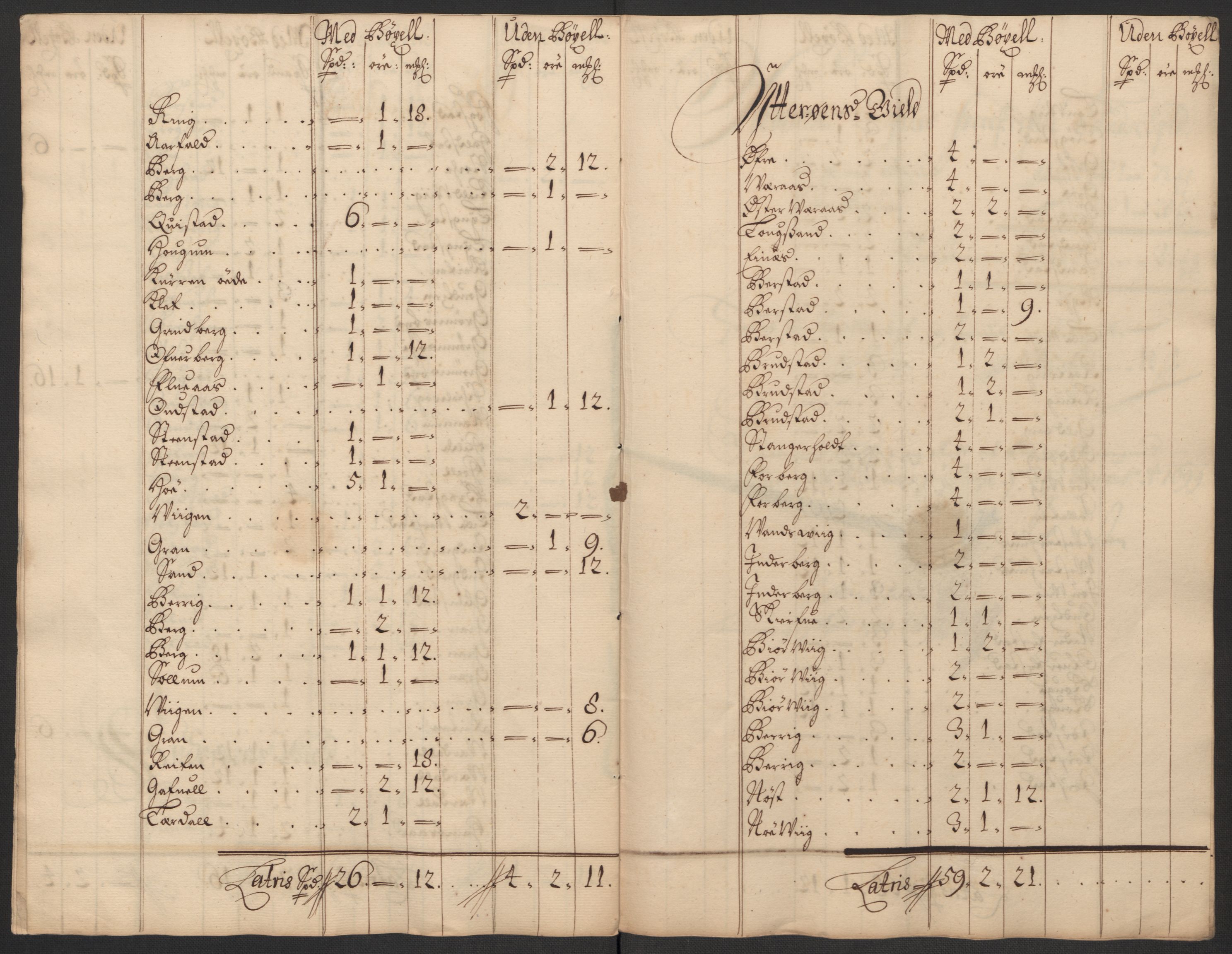 Rentekammeret inntil 1814, Reviderte regnskaper, Fogderegnskap, RA/EA-4092/R63/L4310: Fogderegnskap Inderøy, 1698-1699, p. 296