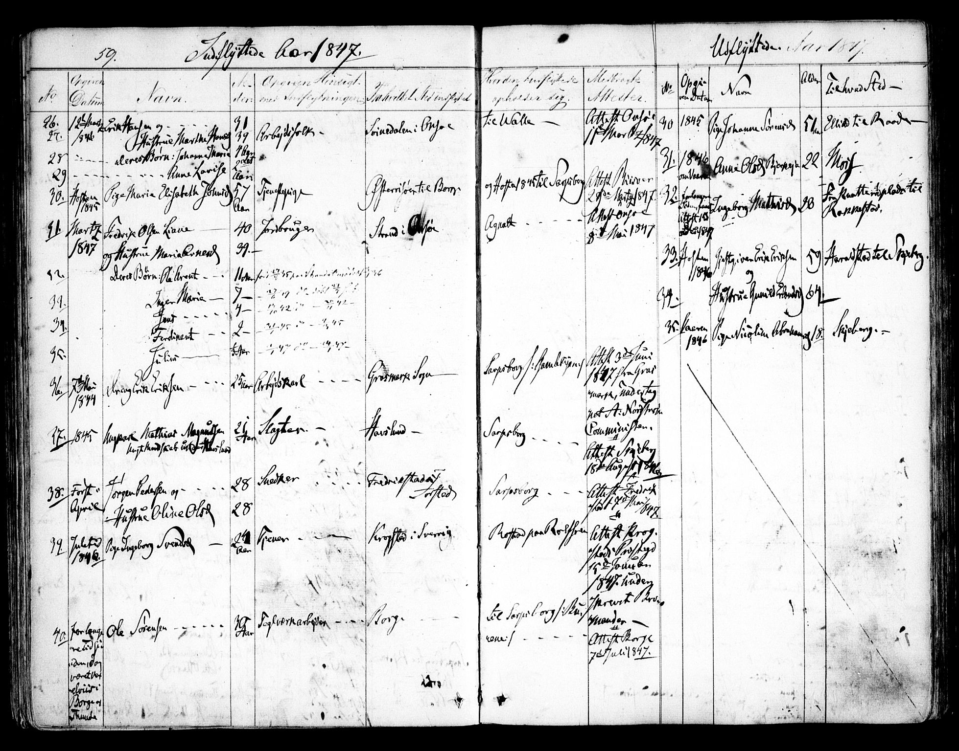 Tune prestekontor Kirkebøker, SAO/A-2007/F/Fa/L0010b: Parish register (official) no. 10B, 1847-1852, p. 59