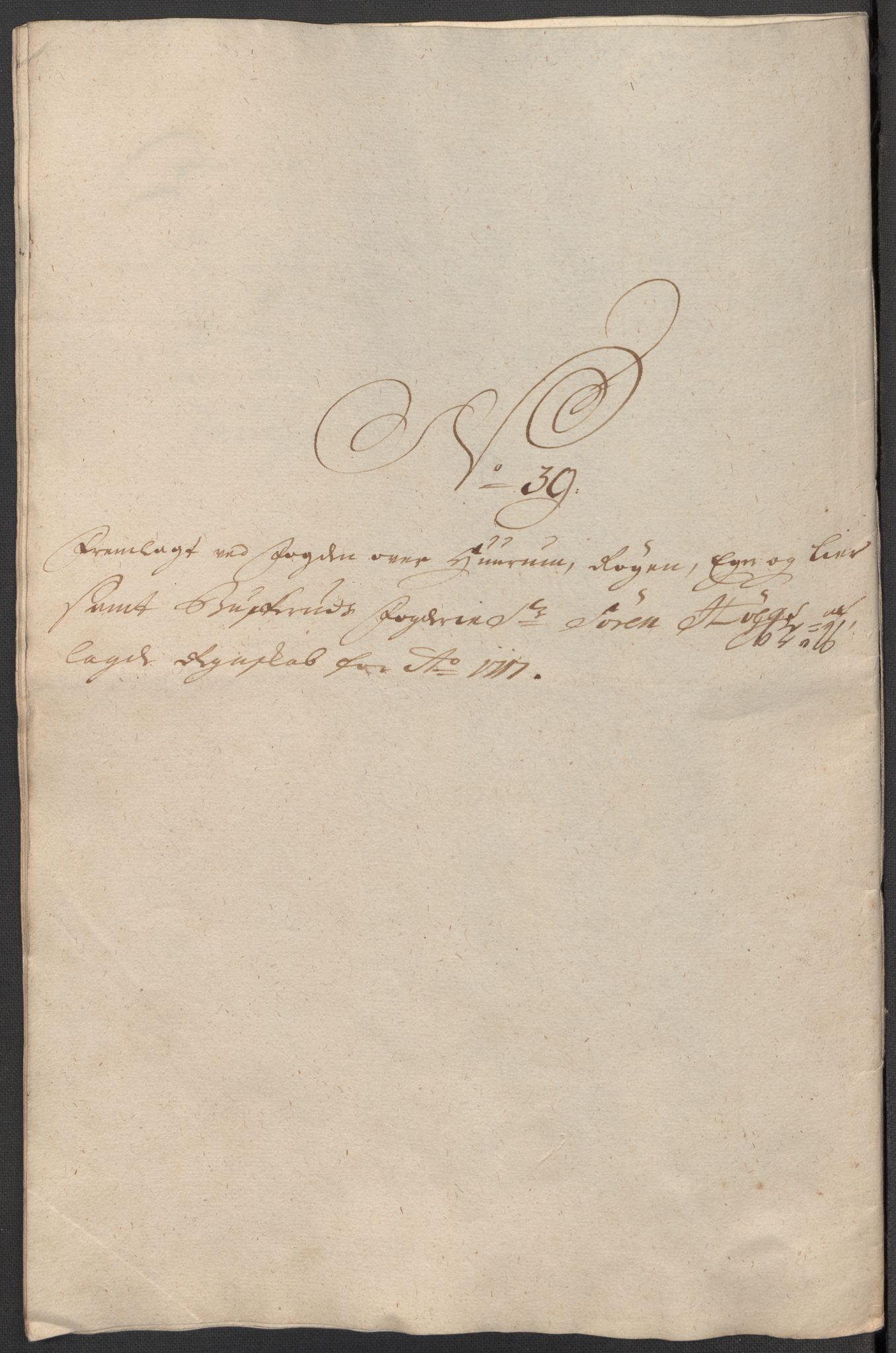 Rentekammeret inntil 1814, Reviderte regnskaper, Fogderegnskap, AV/RA-EA-4092/R31/L1711: Fogderegnskap Hurum, Røyken, Eiker, Lier og Buskerud, 1717, p. 333