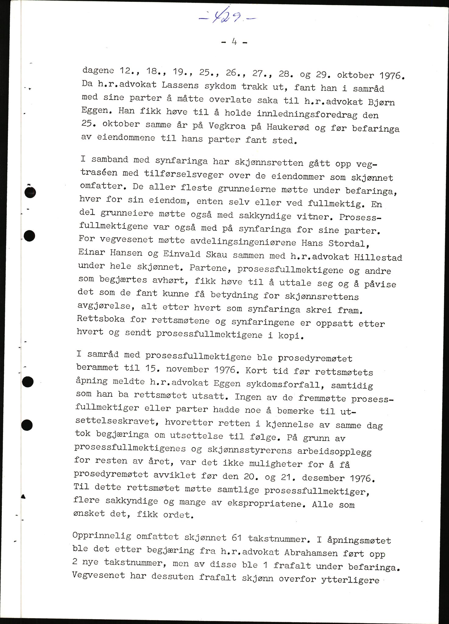 Sandefjord byfogd - 2 , AV/SAKO-A-1231/F/Fa/Faa/L0008: Domsprotokoll, 1977, p. 7