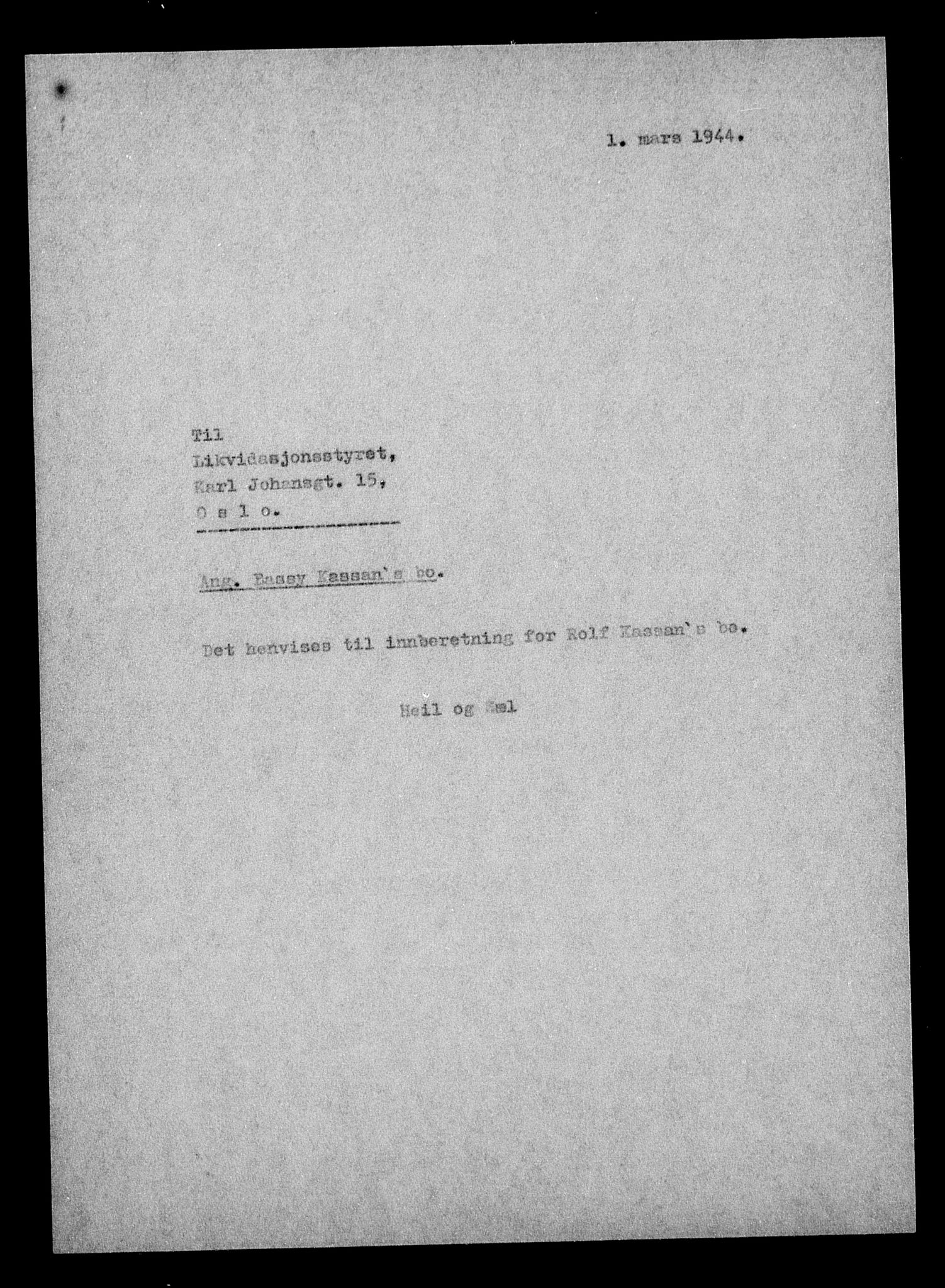 Justisdepartementet, Tilbakeføringskontoret for inndratte formuer, AV/RA-S-1564/H/Hc/Hcc/L0949: --, 1945-1947, p. 828