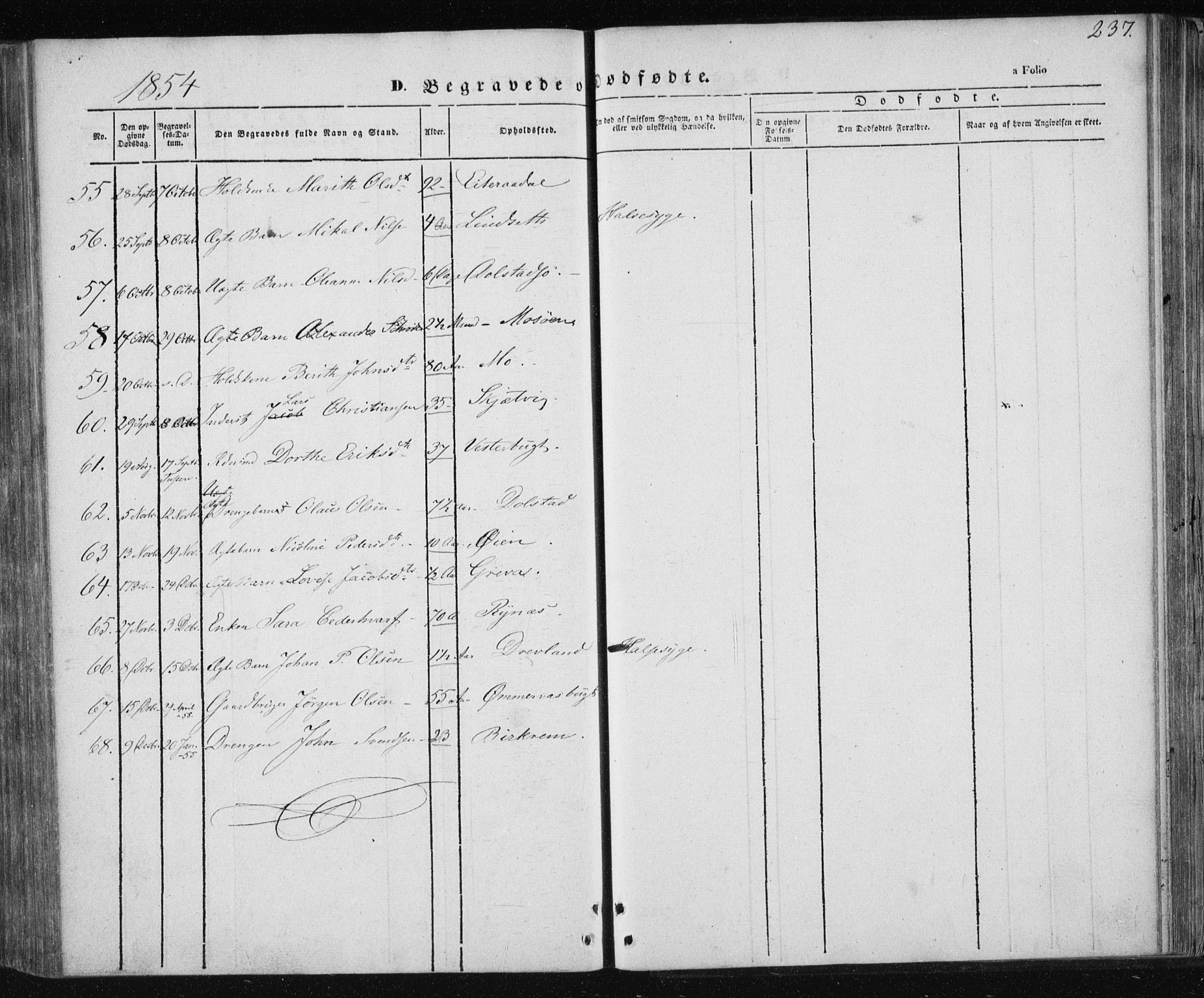 Ministerialprotokoller, klokkerbøker og fødselsregistre - Nordland, AV/SAT-A-1459/820/L0291: Parish register (official) no. 820A12, 1846-1854, p. 237