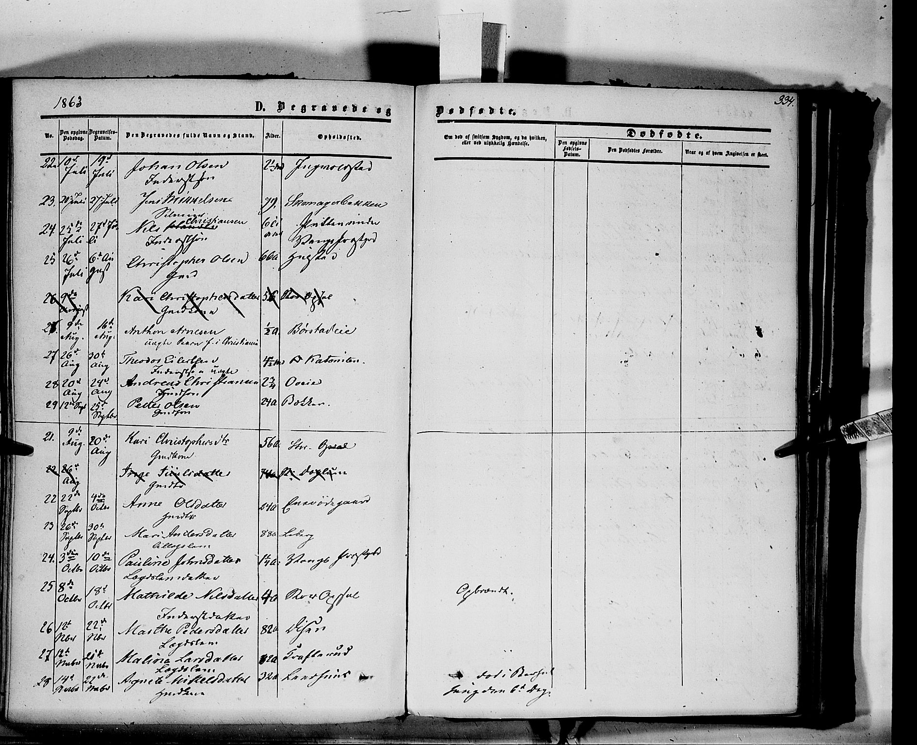 Vang prestekontor, Hedmark, AV/SAH-PREST-008/H/Ha/Haa/L0012: Parish register (official) no. 12, 1855-1870, p. 334